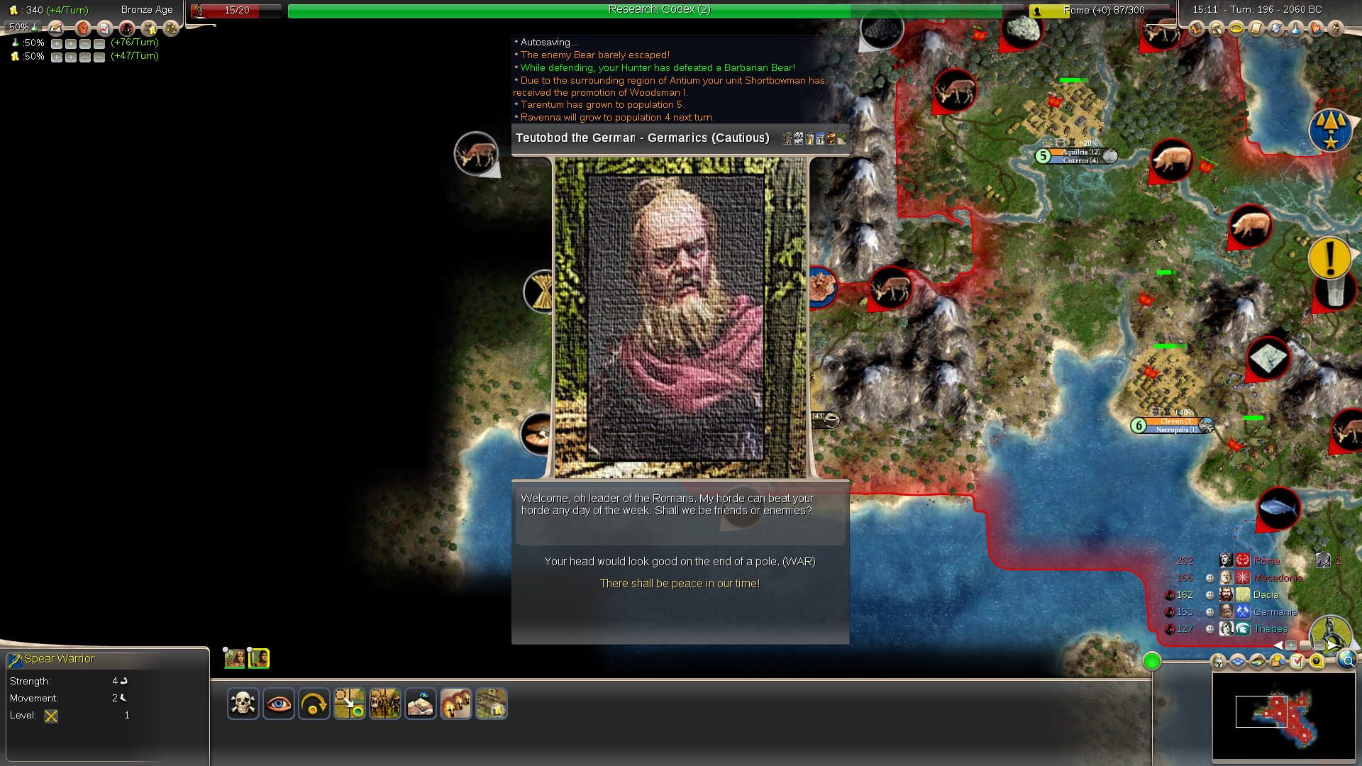 Pie's Ancient Europe · 游戏截图