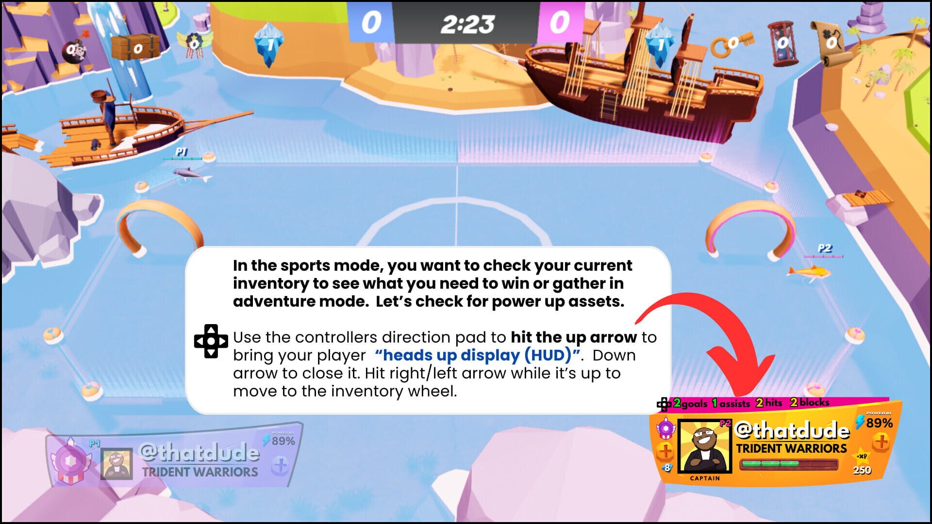 AquaBall League - Screenshot