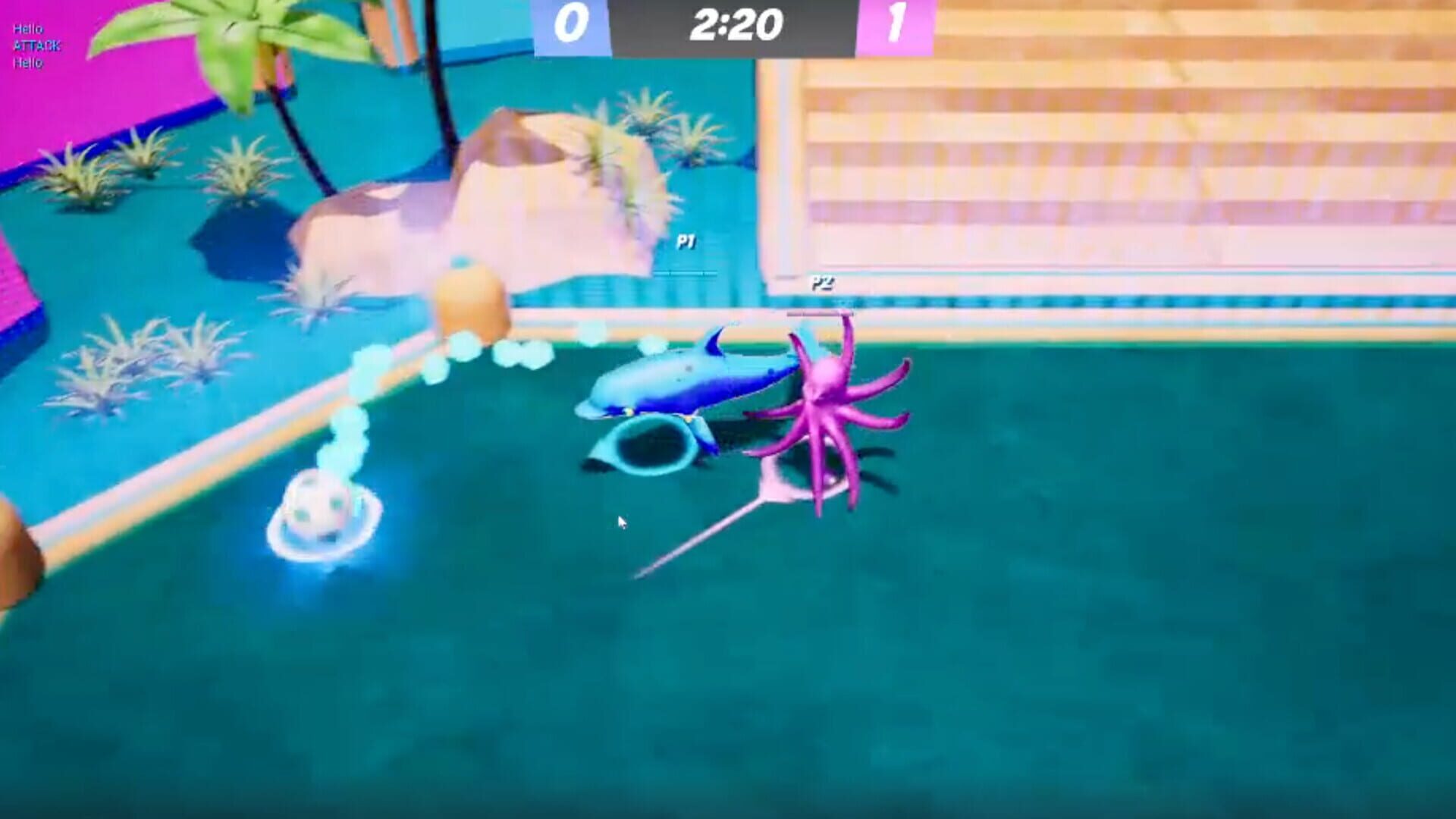 AquaBall League - Screenshot