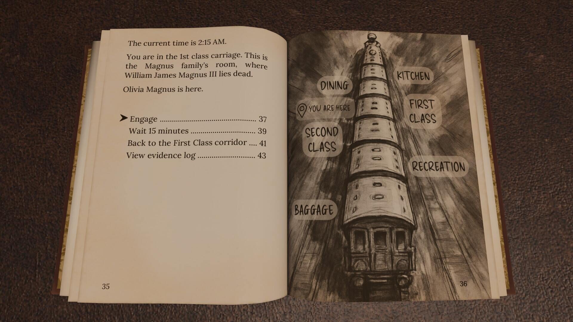 Murder on the Disorient Express screenshot