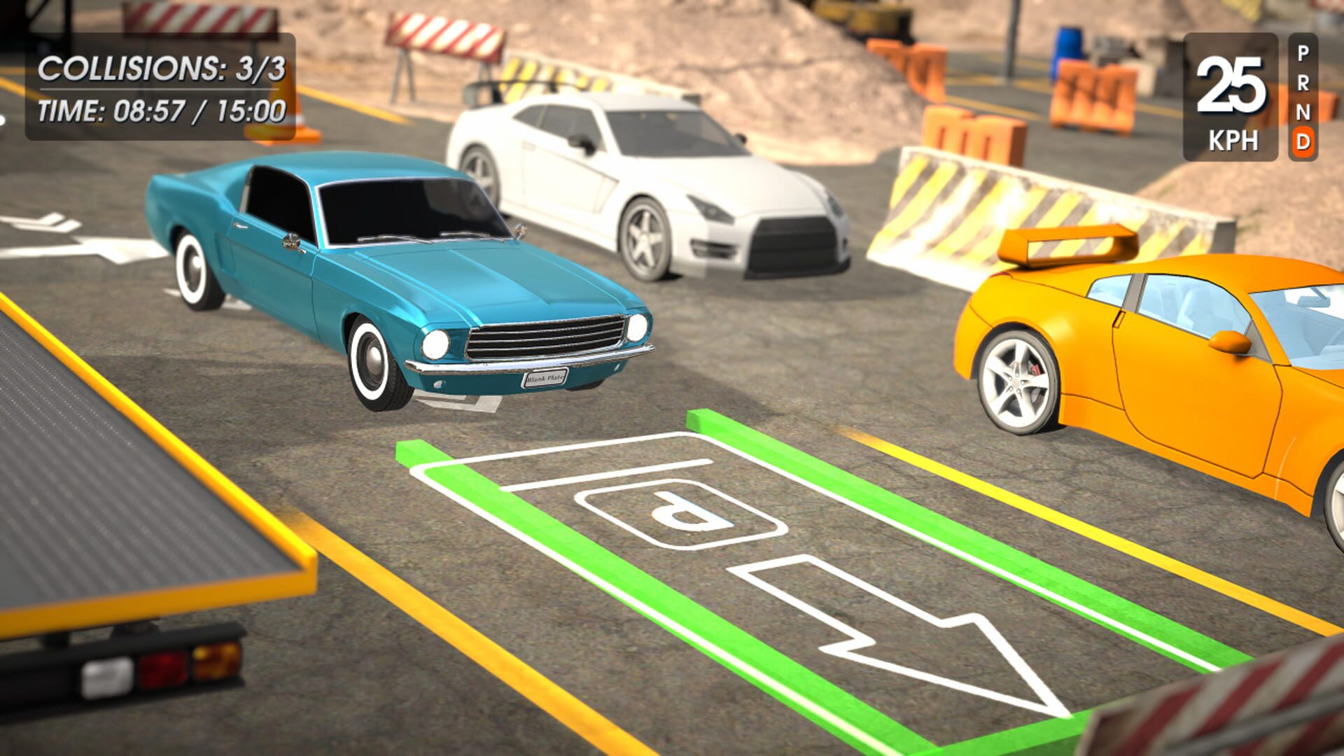 Parking Simulator: Retro Car Driving