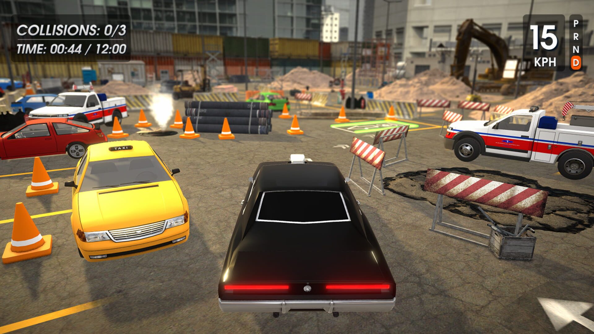 Parking Simulator: Retro Car Driving screenshot