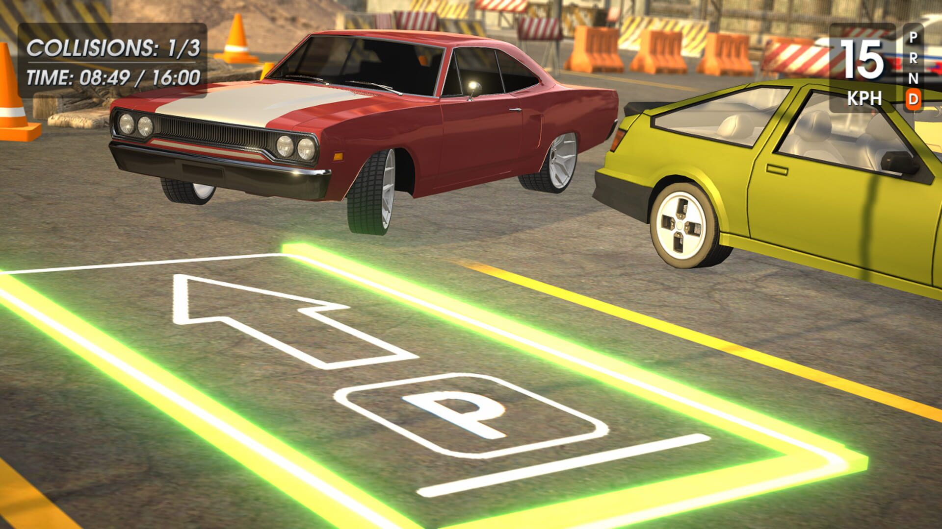 Parking Simulator: Retro Car Driving screenshot