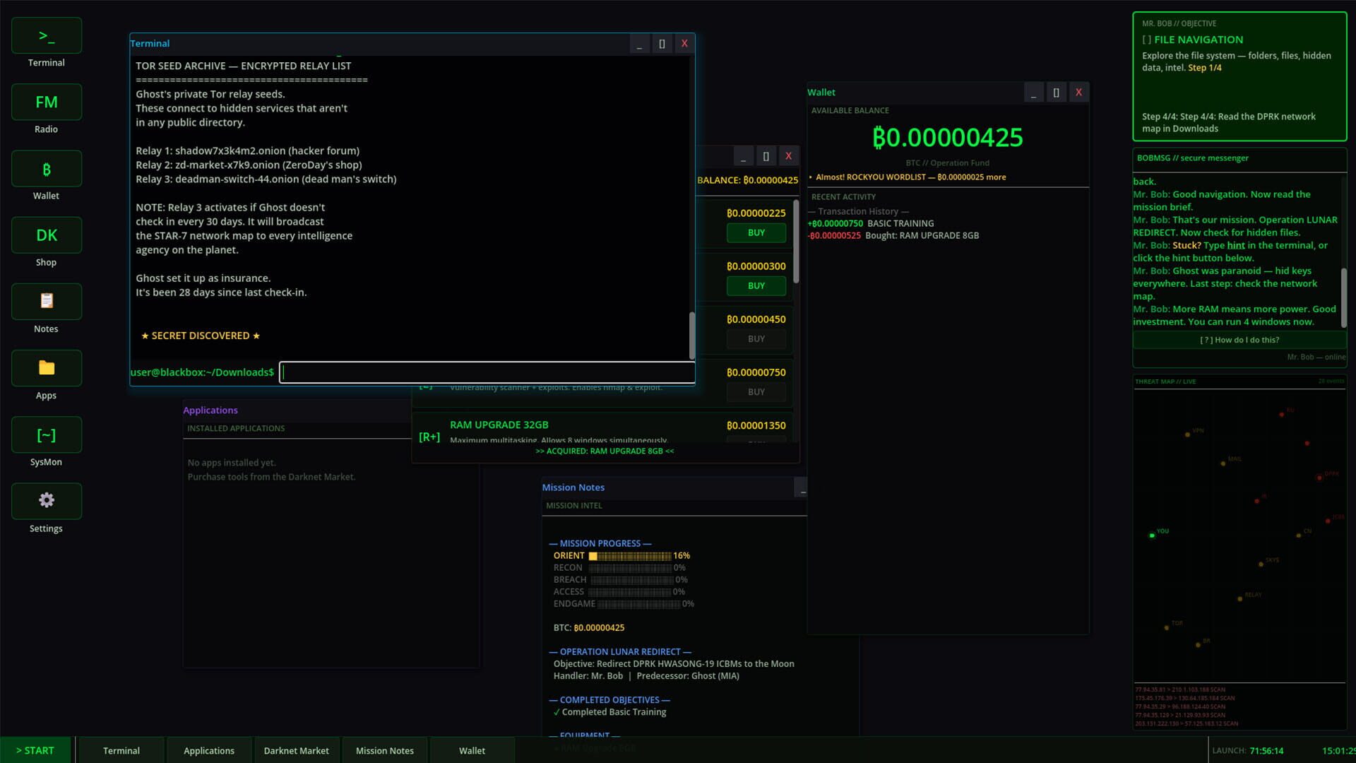 Black Box: Hacker Day One