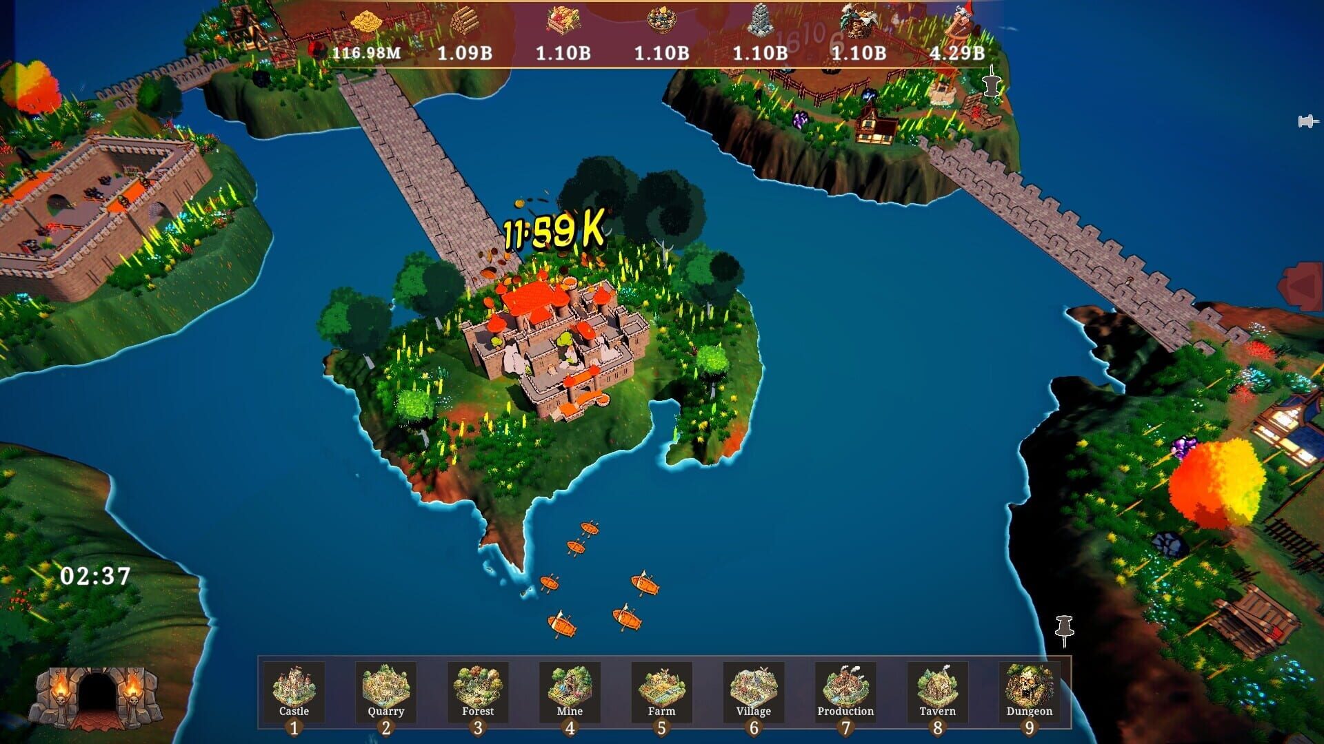 Under Tower Idle