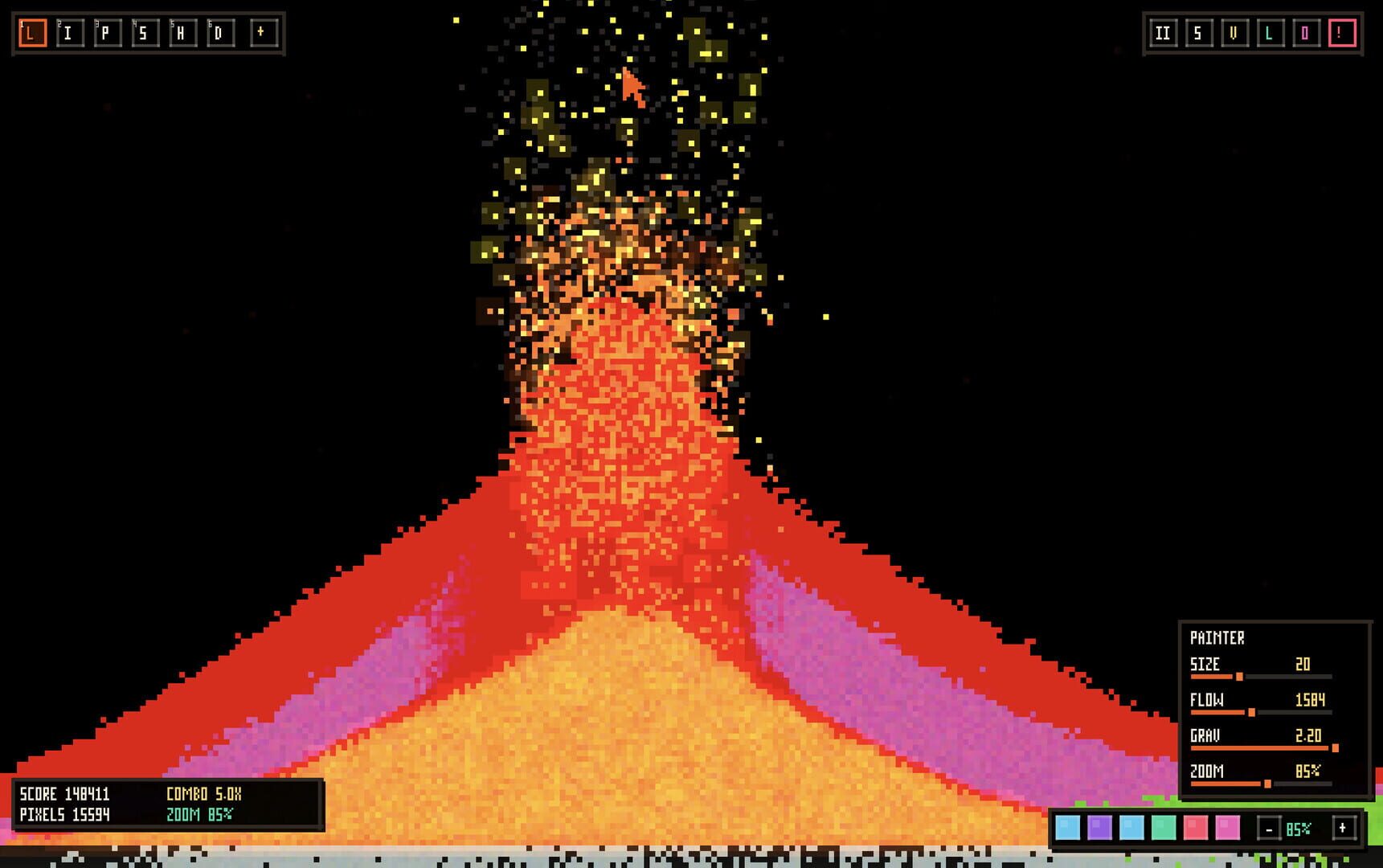 Pixel Rain