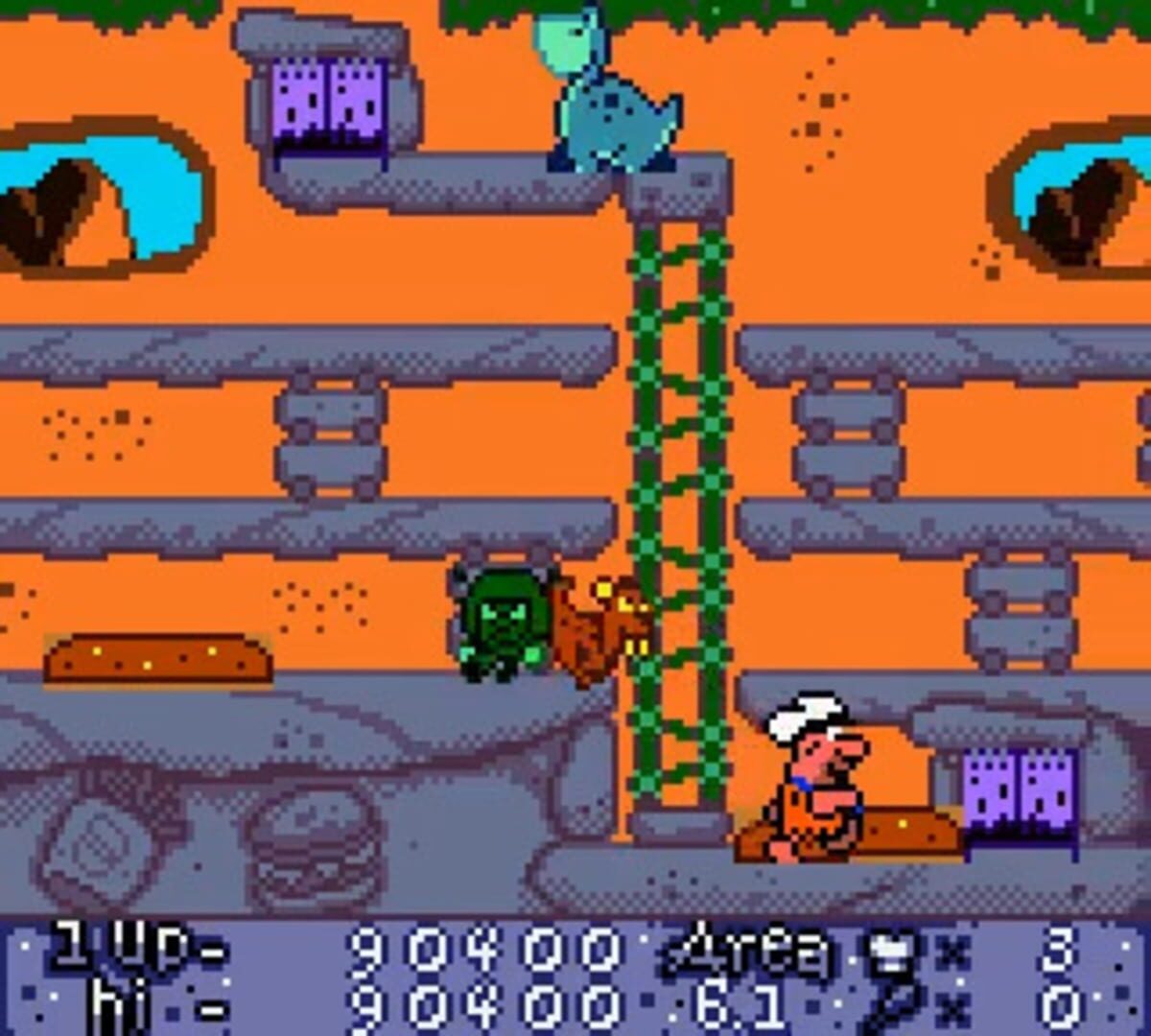 The Flintstones: Burgertime in Bedrock still 3