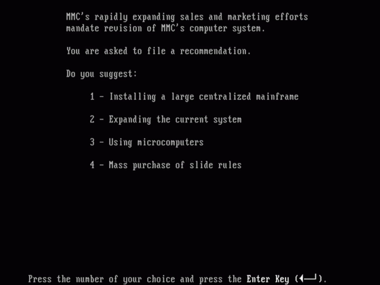 Executive Suite - Screenshot
