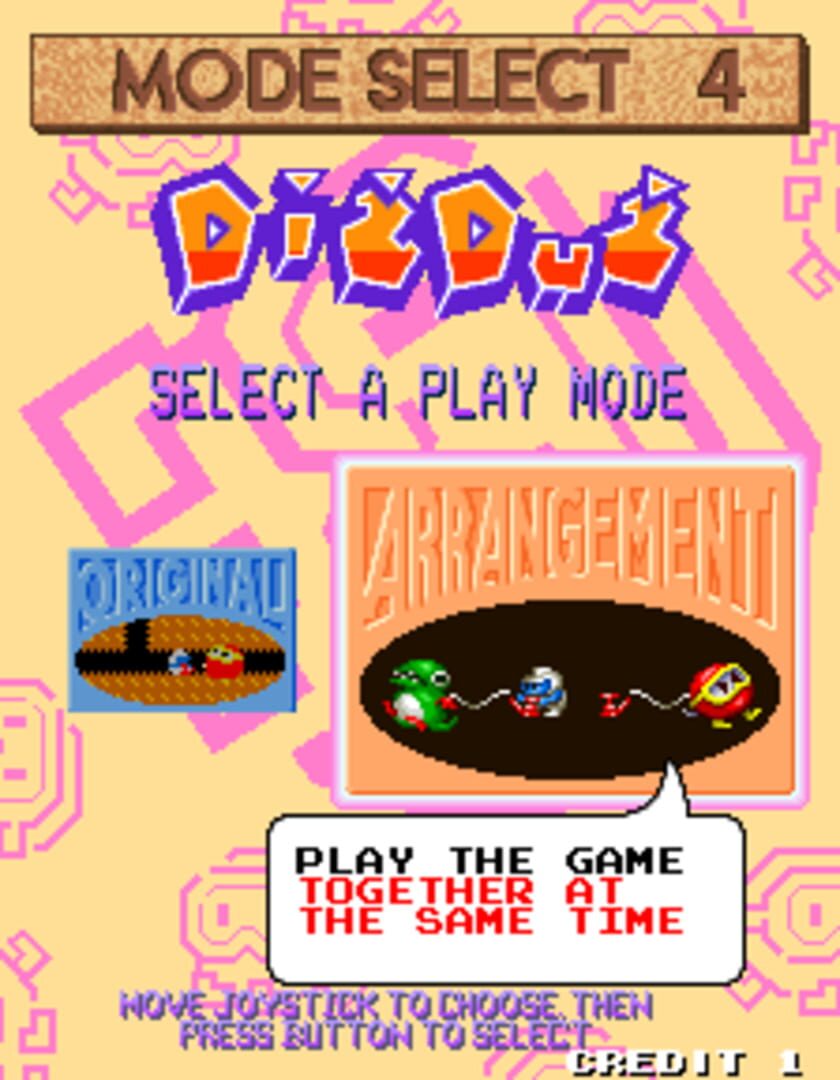 Dig Dug Arrangement - Screenshot