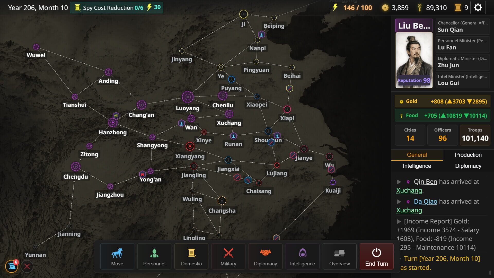 Three Kingdoms: Alias