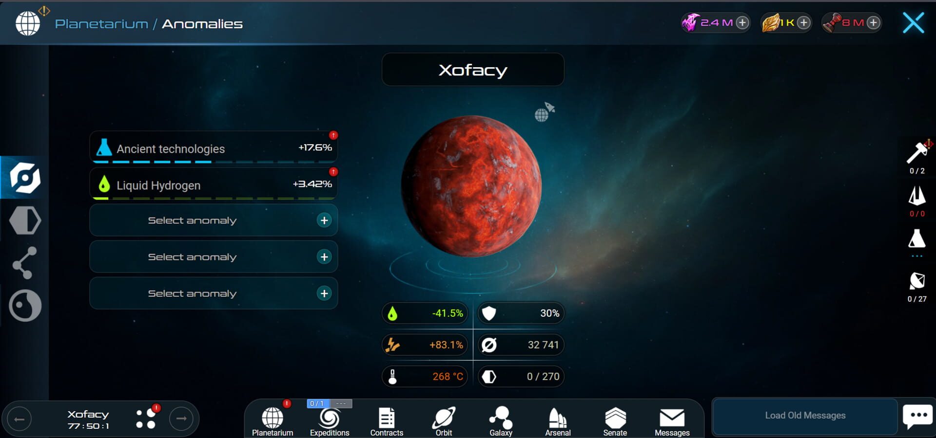 Xterium: War of Alliances - Screenshot