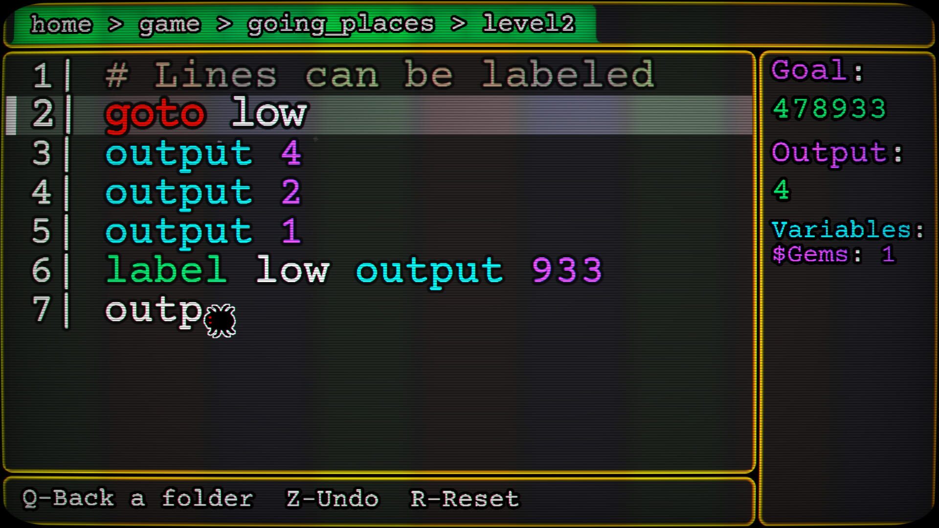 You Are The Code - Screenshot