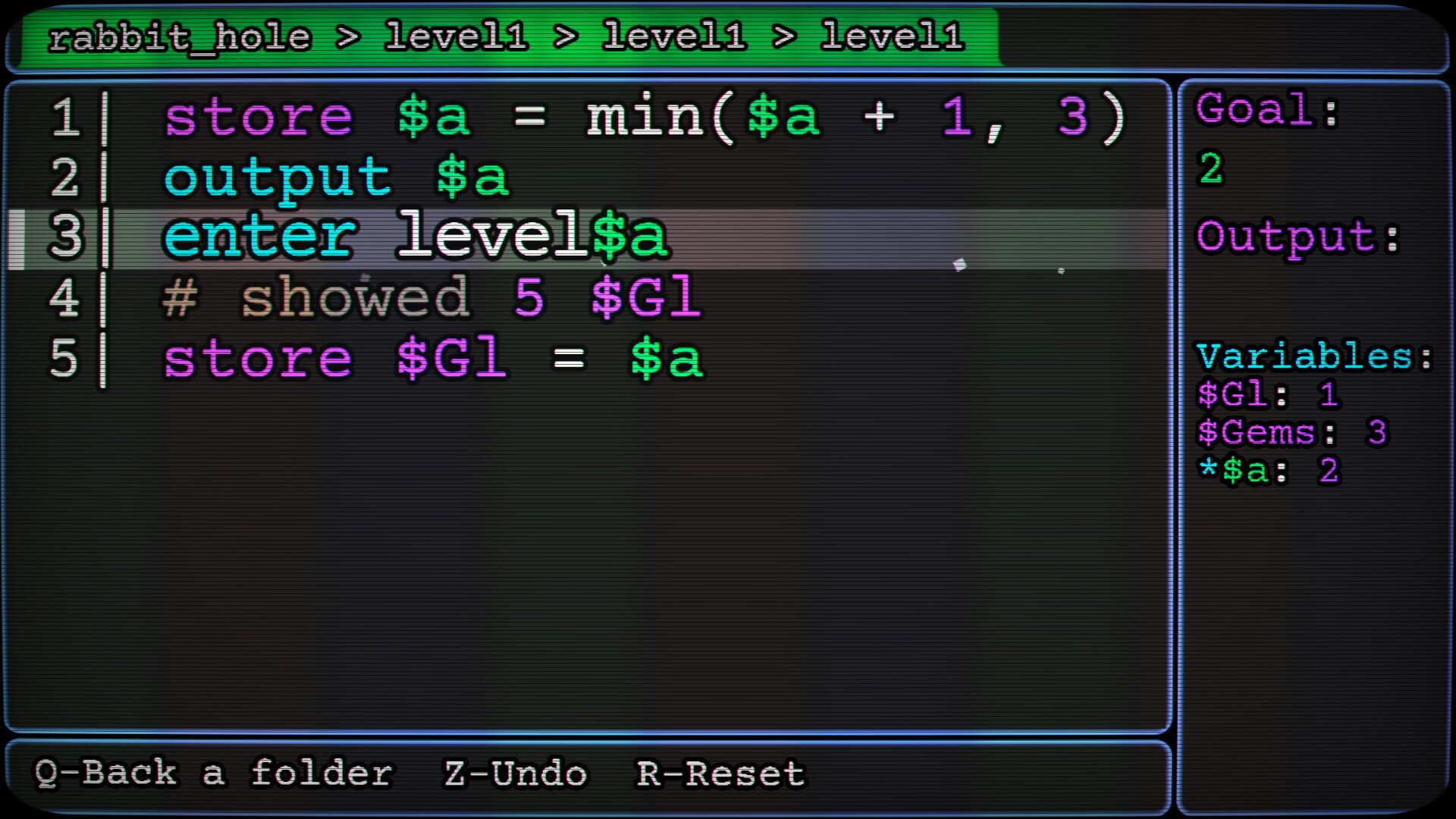 You Are The Code - Screenshot