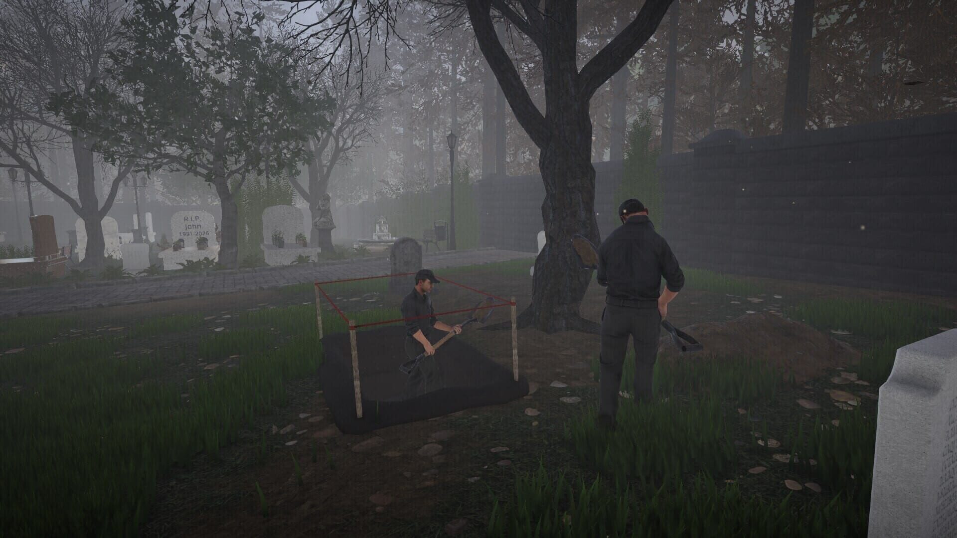 Cemetery Simulator