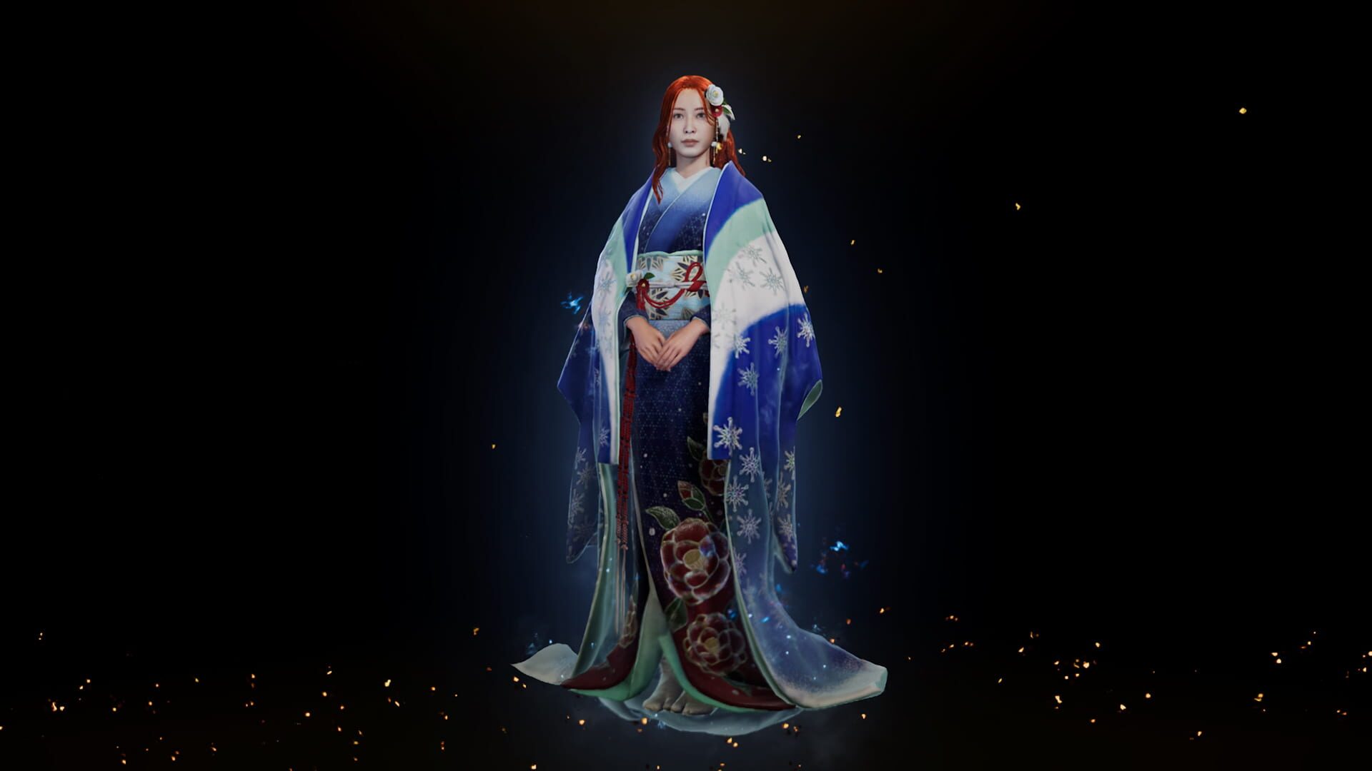 Onimusha: Way of the Sword - Outfit for the Oni Lady: Snow Camellia screenshot