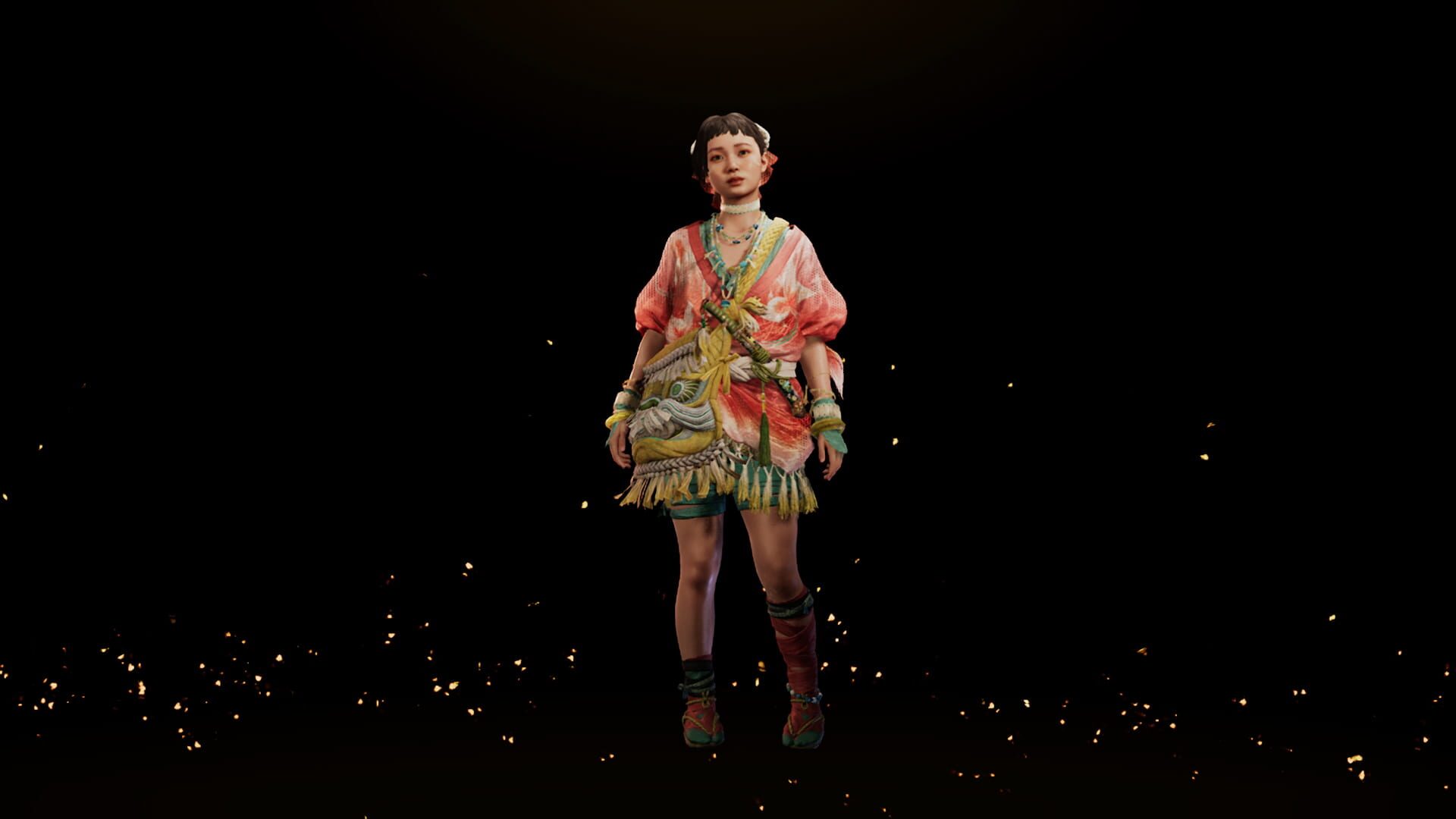 Onimusha: Way of the Sword - Outfit for Okuni: Goldfish Dance screenshot