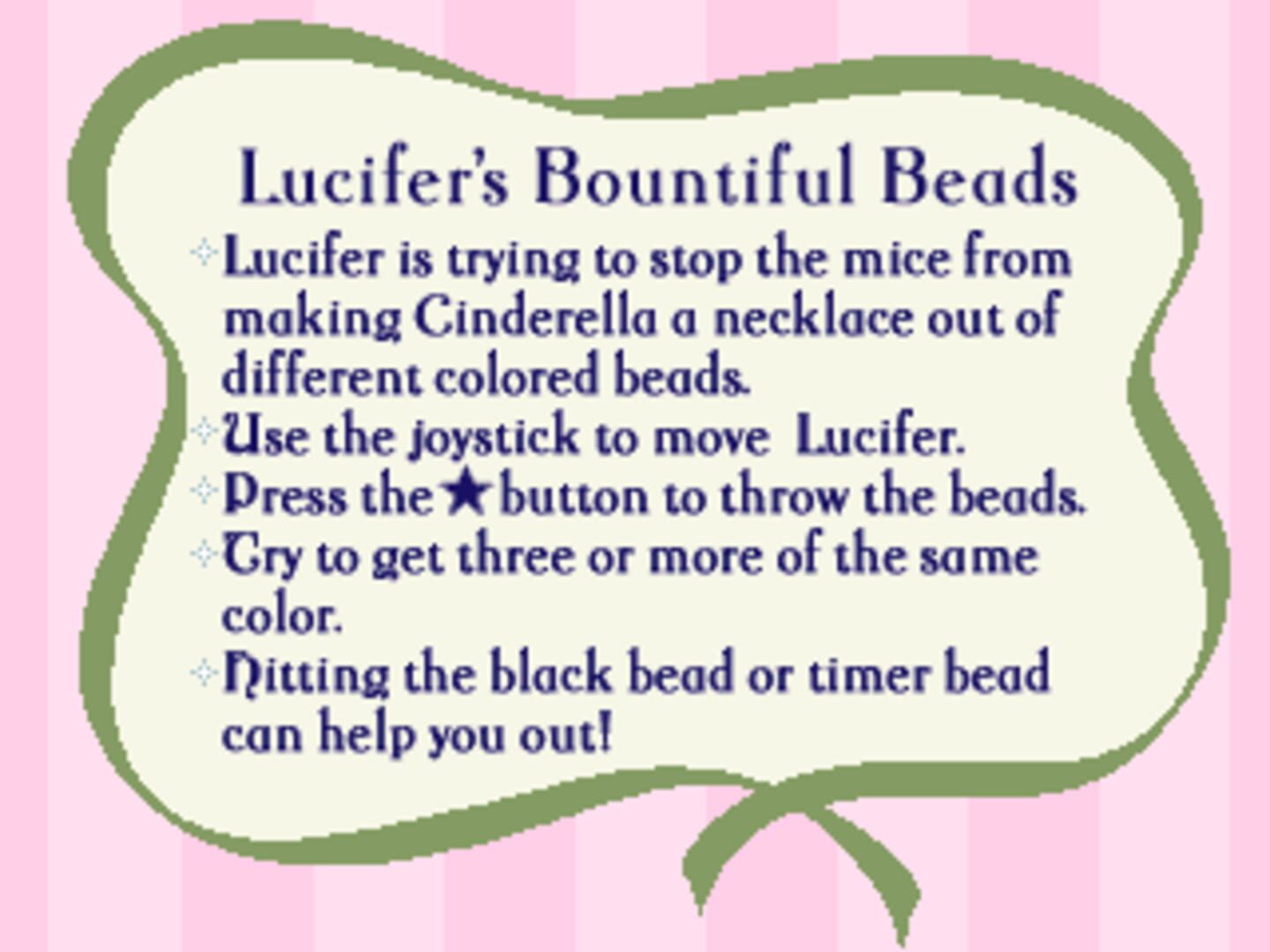Lucifer's Bountiful Beads - Screenshot