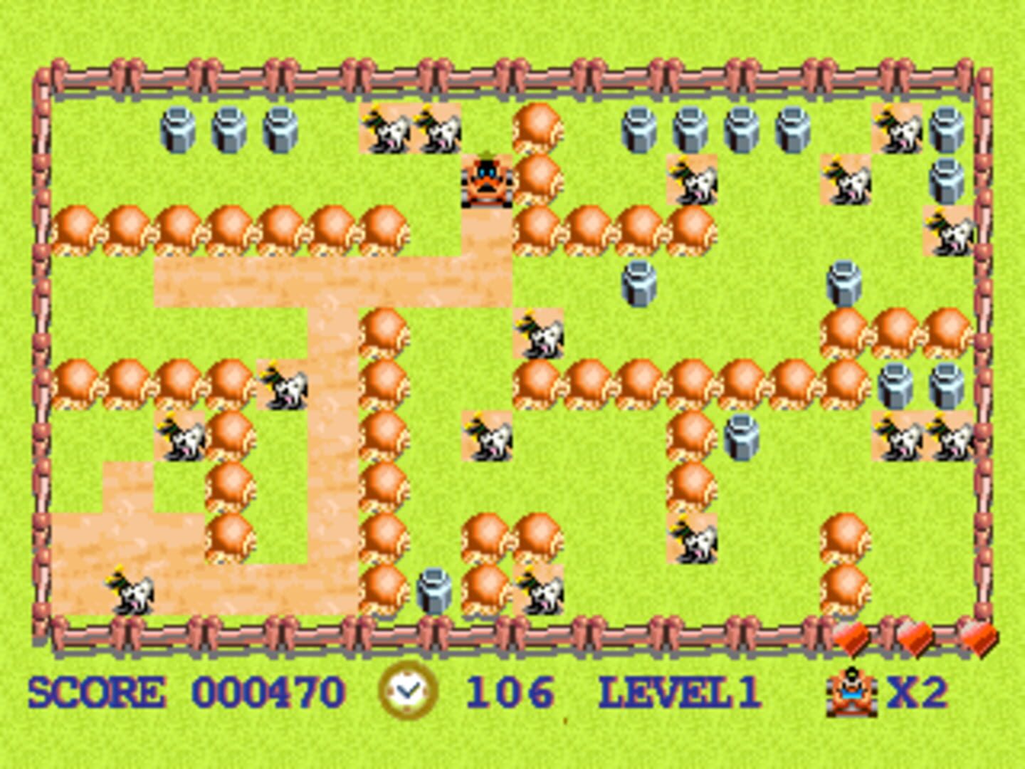 Goofy's Milk Mania - Screenshot