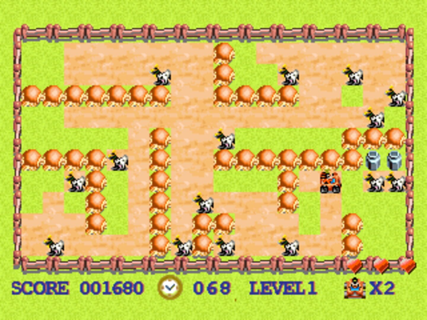Goofy's Milk Mania - Screenshot