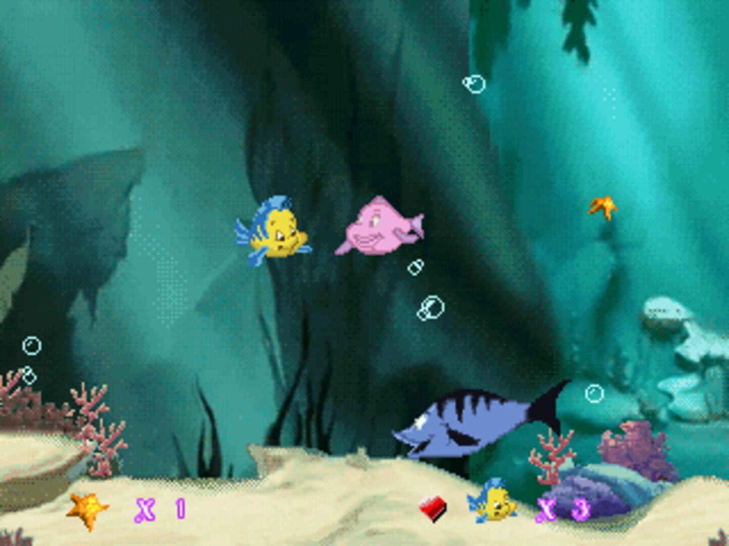 Flounder's Starry Night - Screenshot
