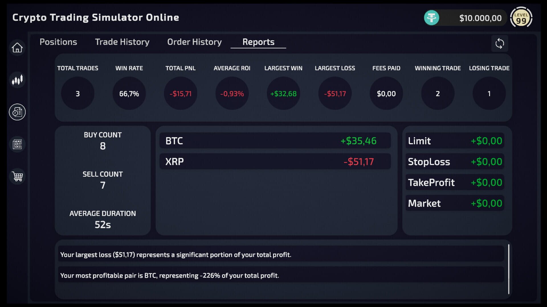 Crypto Trading Simulator