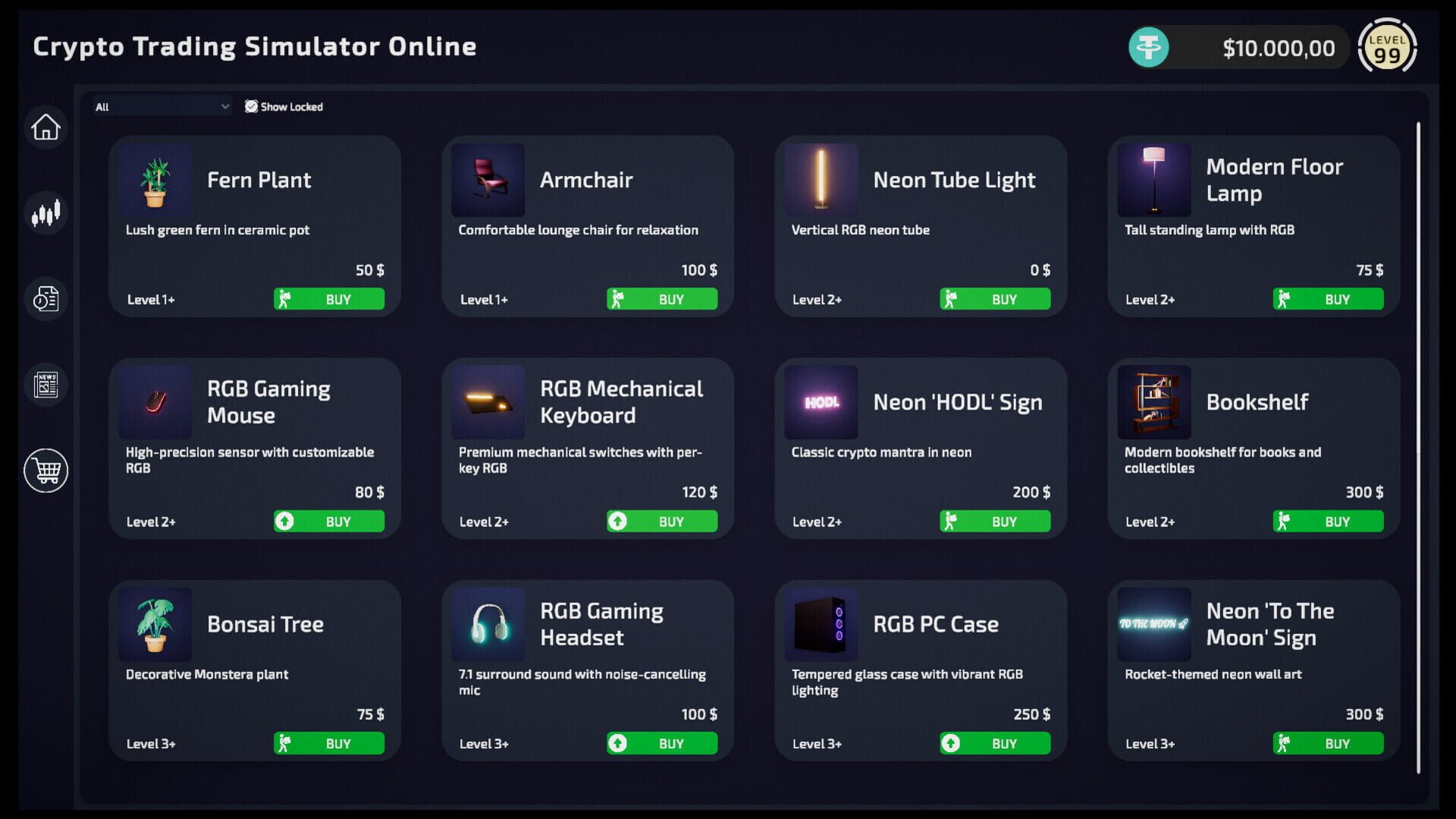 Crypto Trading Simulator