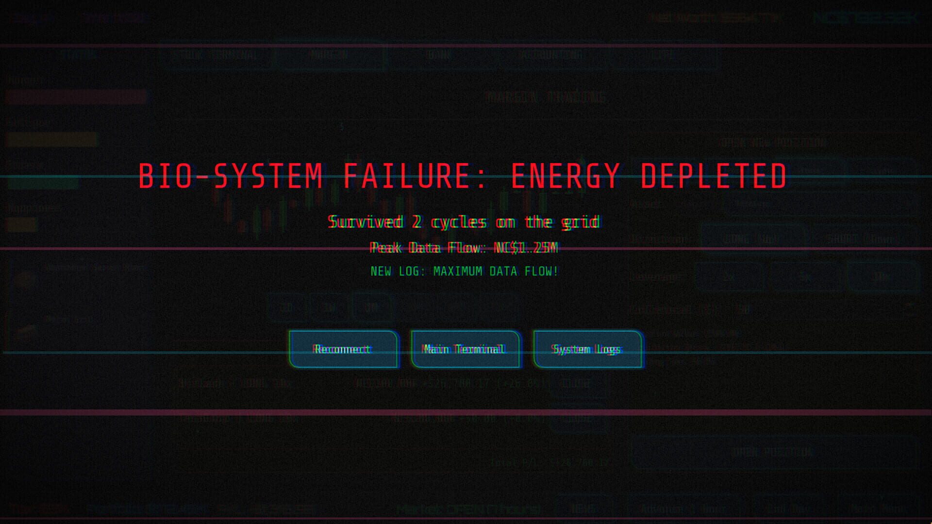 Neo Capitalist: Stock Market Survival Simulator