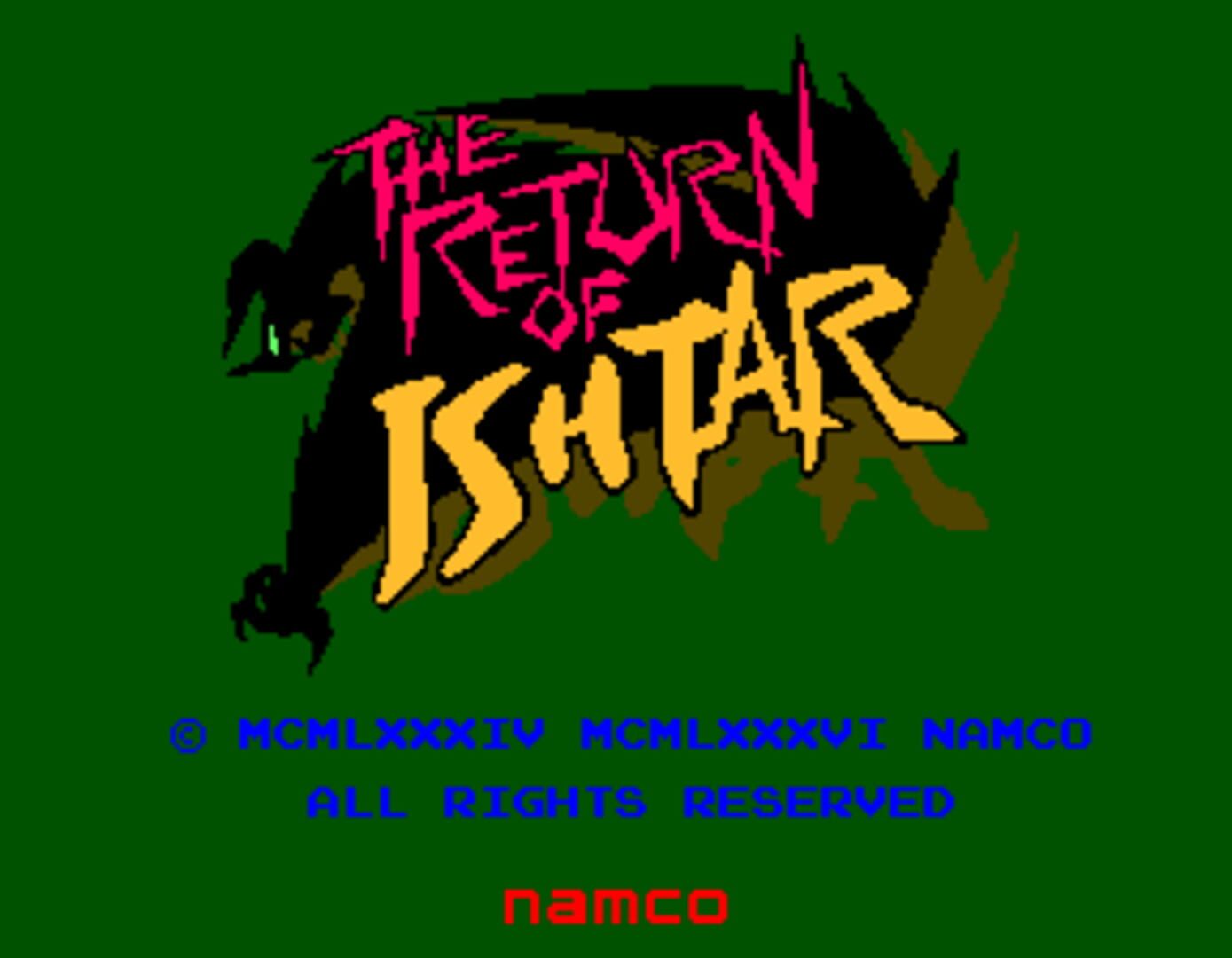 The Return of Ishtar - Screenshot