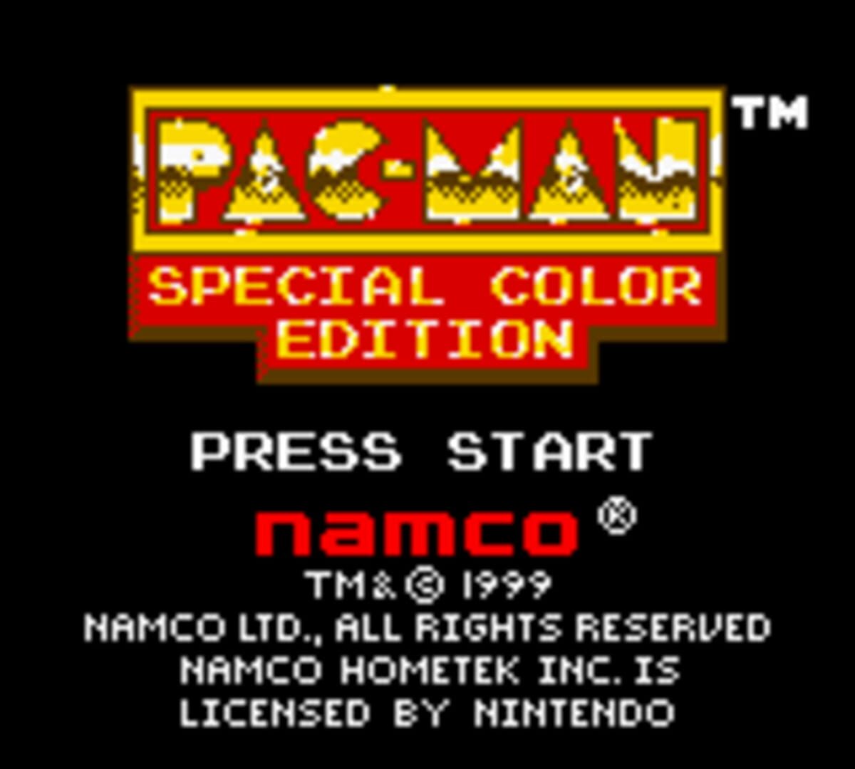 Pac-Man: Special Color Edition