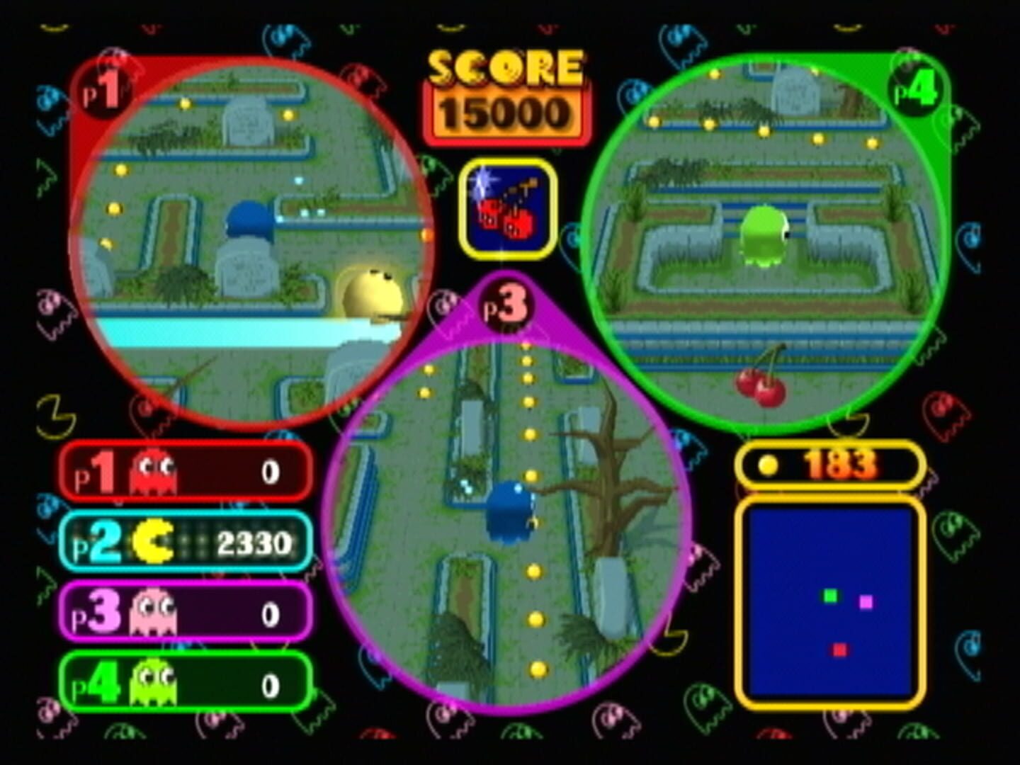 Pac-Man Vs. - Screenshot
