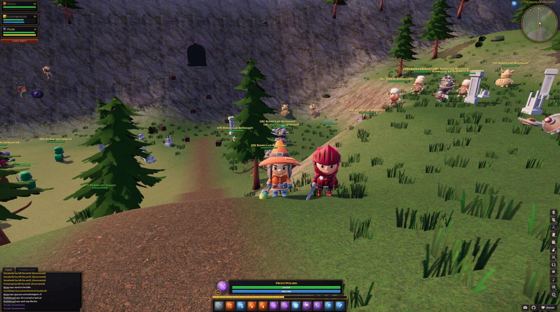 World of Claudecraft - Screenshot