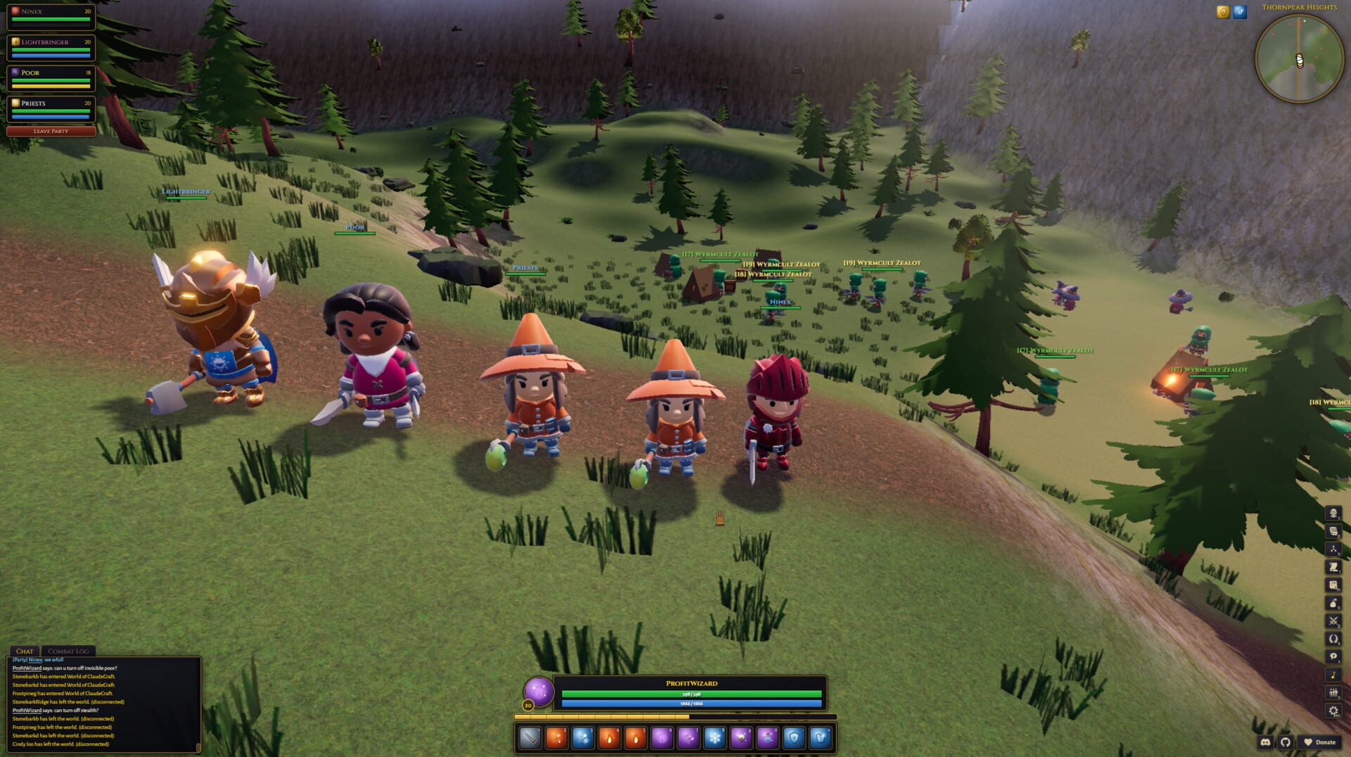 World of Claudecraft - Screenshot