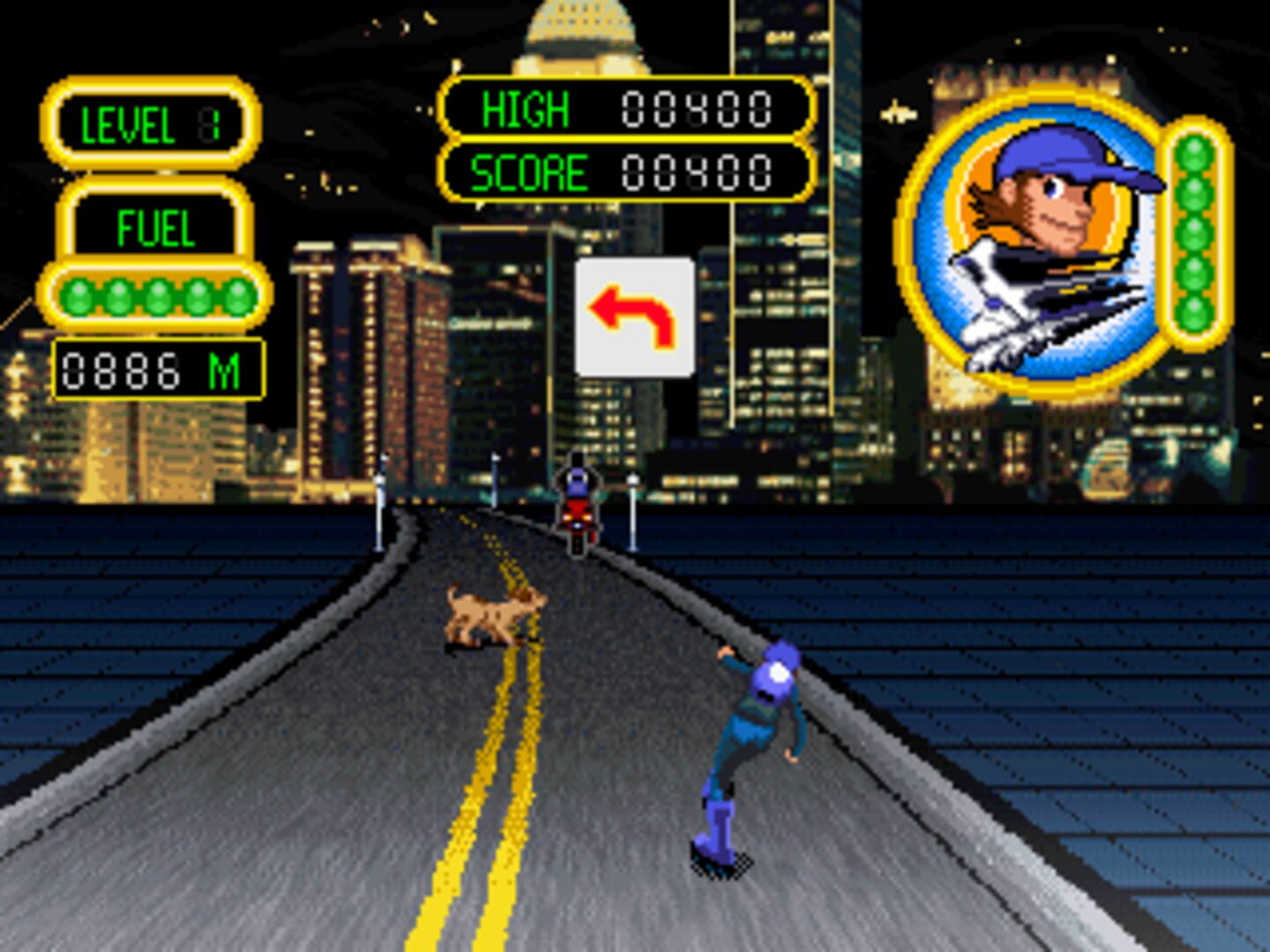 Skating Warrior - Screenshot