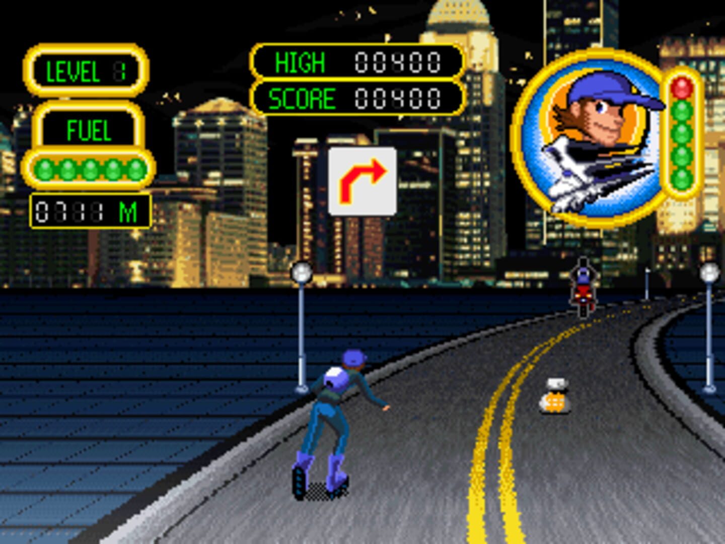 Skating Warrior - Screenshot