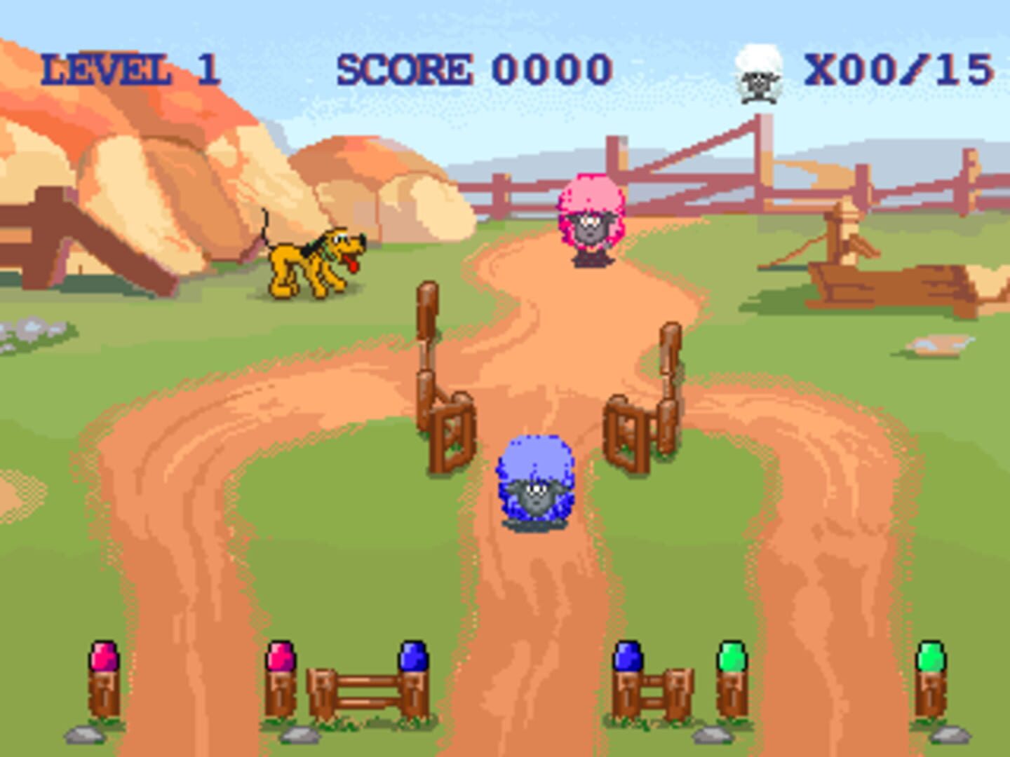 Pluto's Sheep-Dog Day - Screenshot