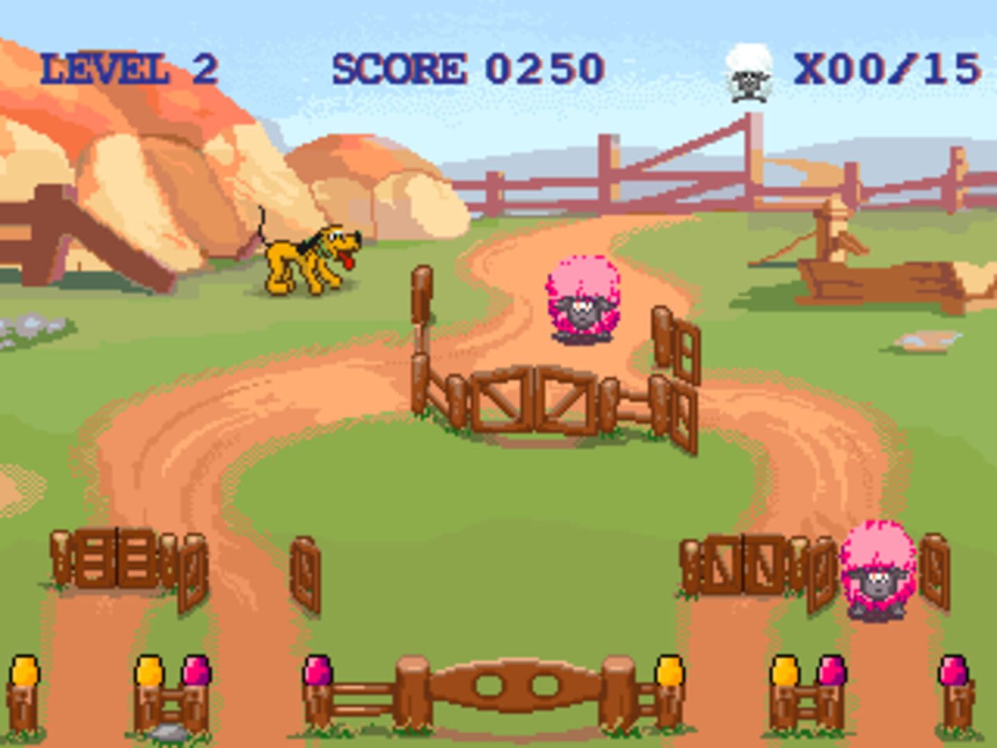 Pluto's Sheep-Dog Day - Screenshot