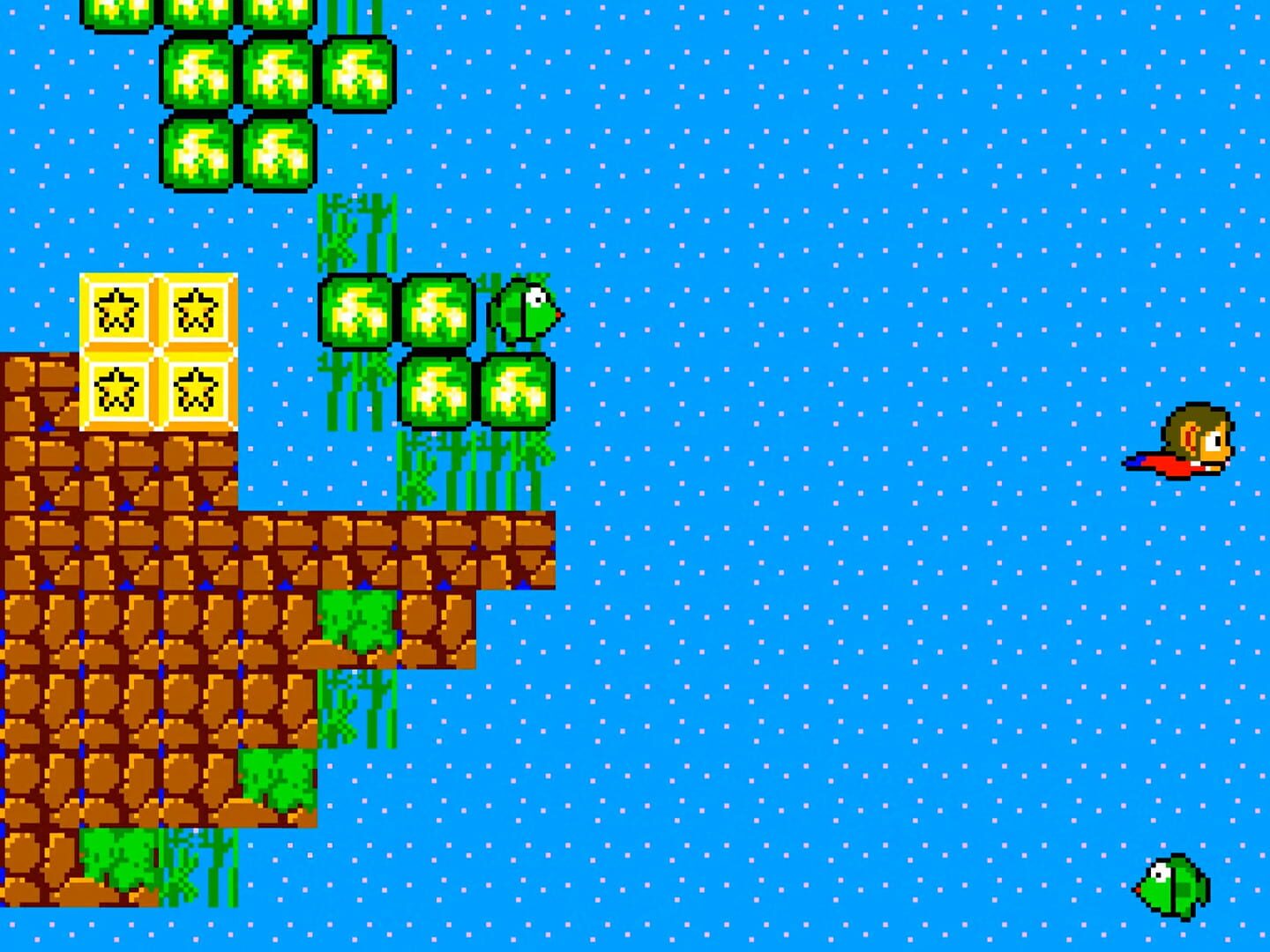 Alex Kidd: Fall of Radaxian - Screenshot