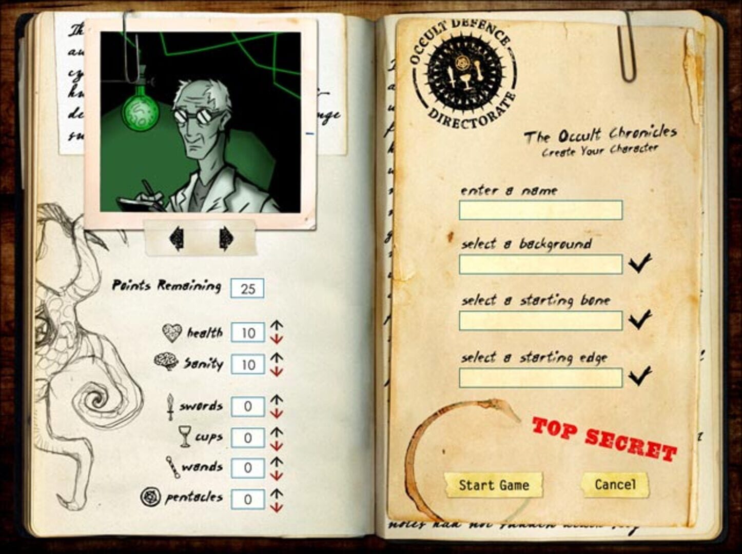 The Occult Chronicles - Screenshot