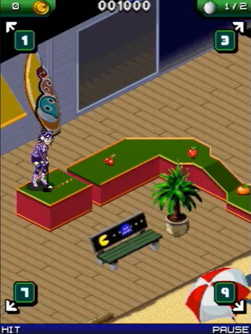 Pac-Man Arcade Golf - Screenshot