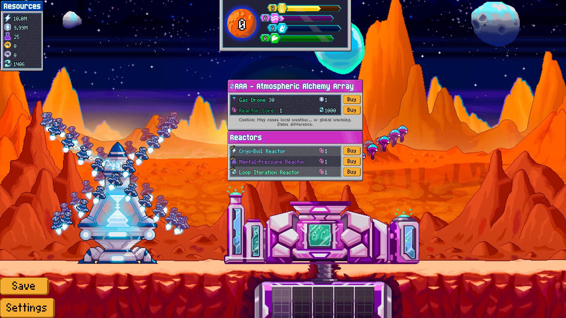 Mars I.D.L.E. - Screenshot