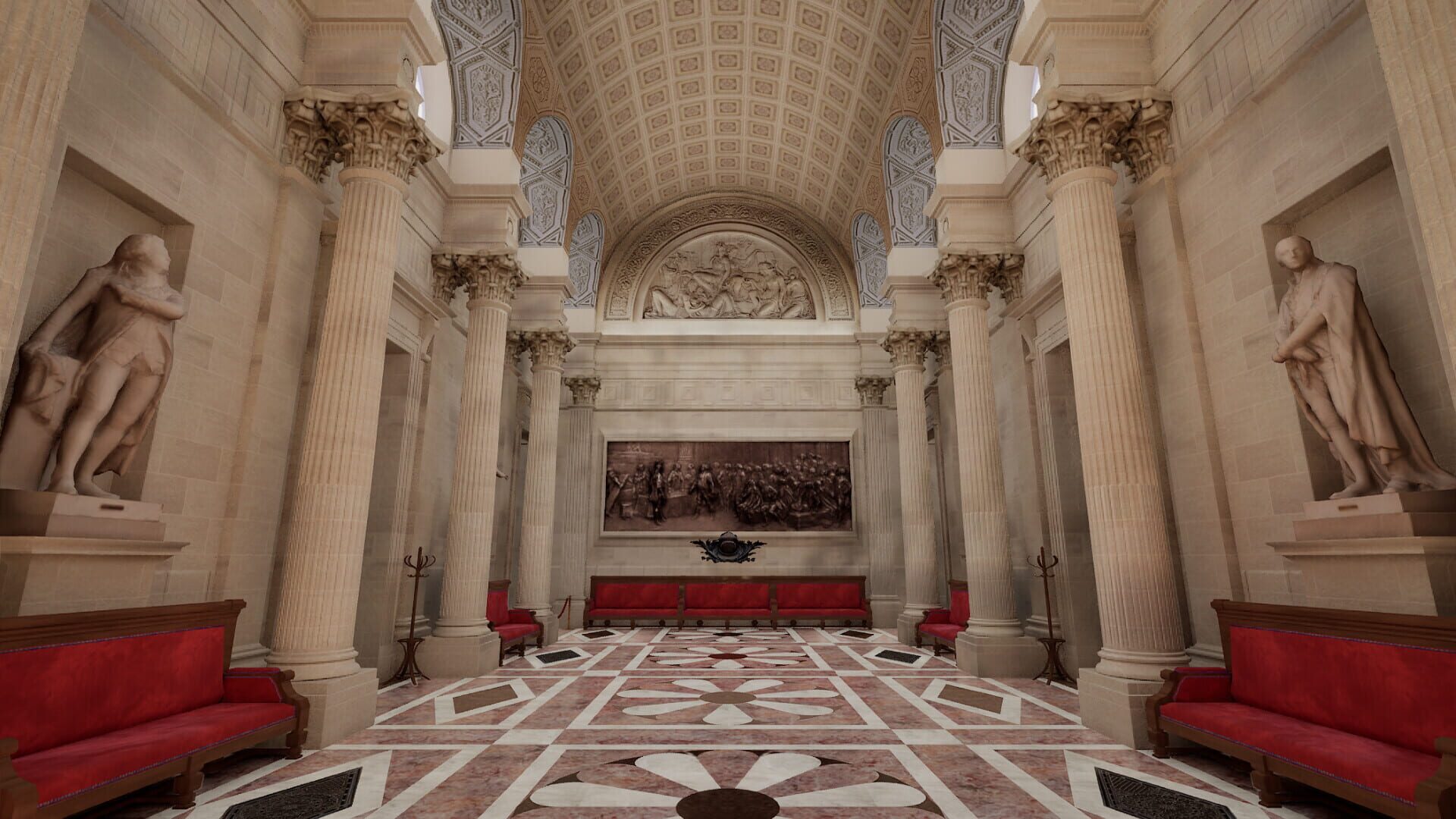 Visite virtuelle de l'Assemblée nationale - Screenshot