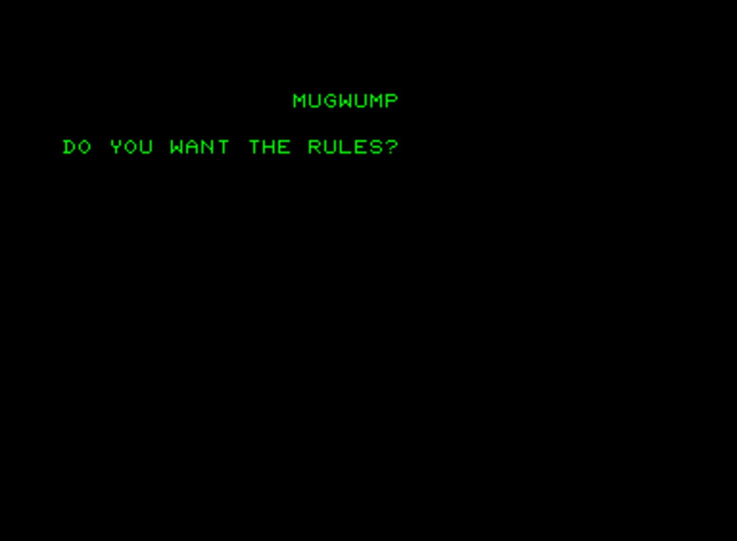 Mugwump - Screenshot