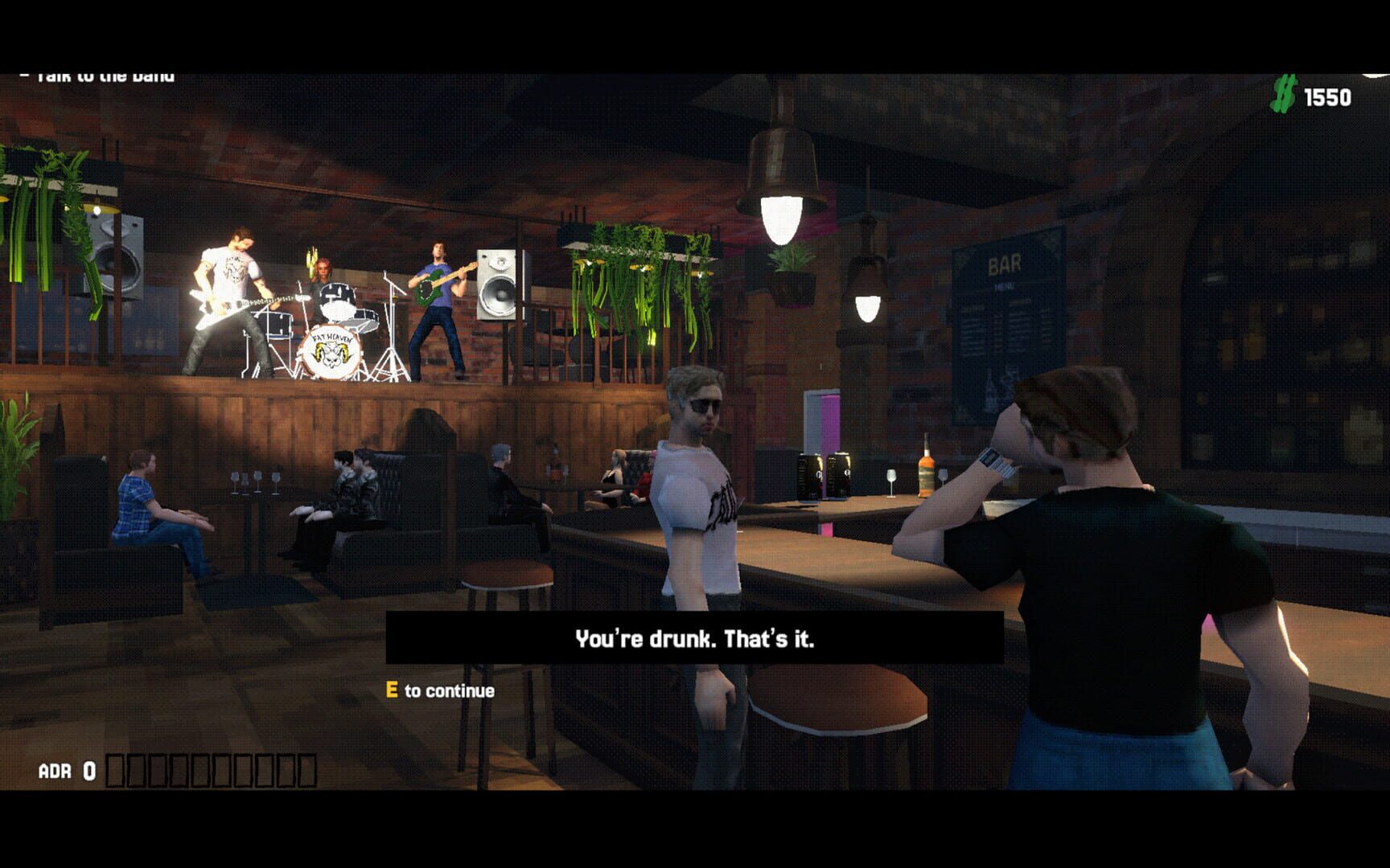 Rock Band Simulator - Screenshot