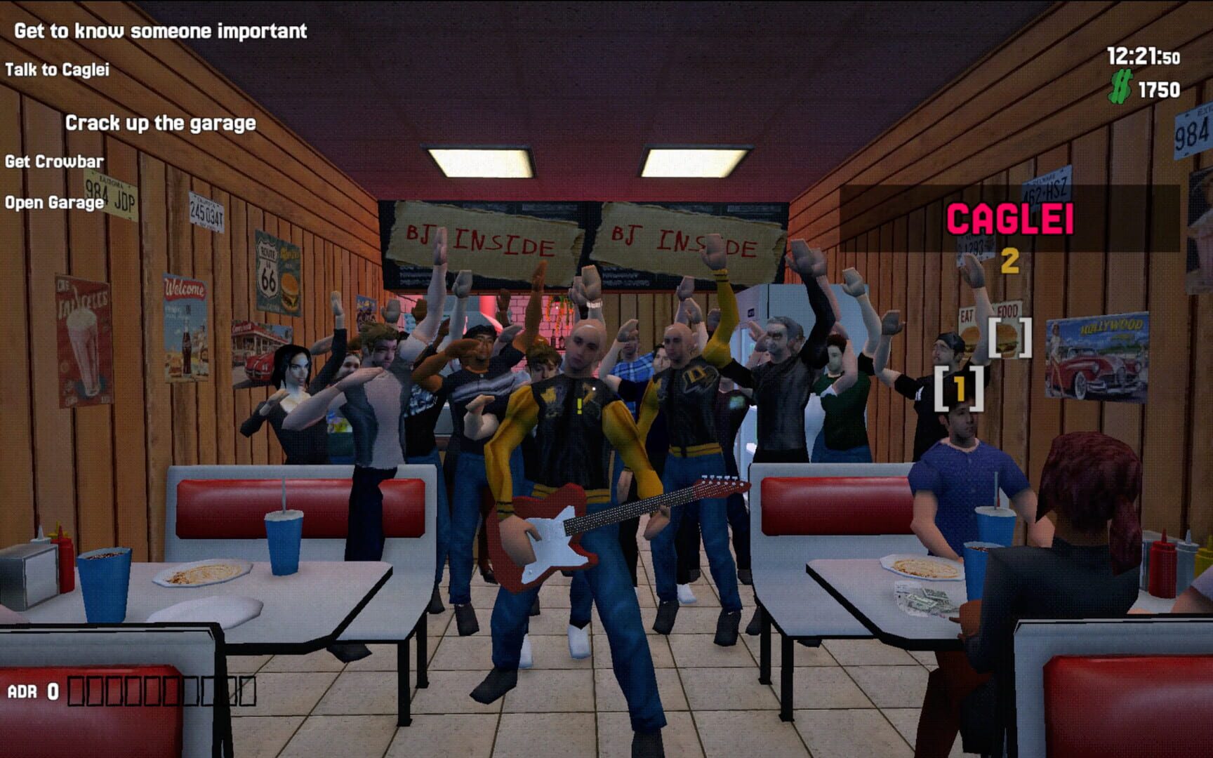 Rock Band Simulator - Screenshot