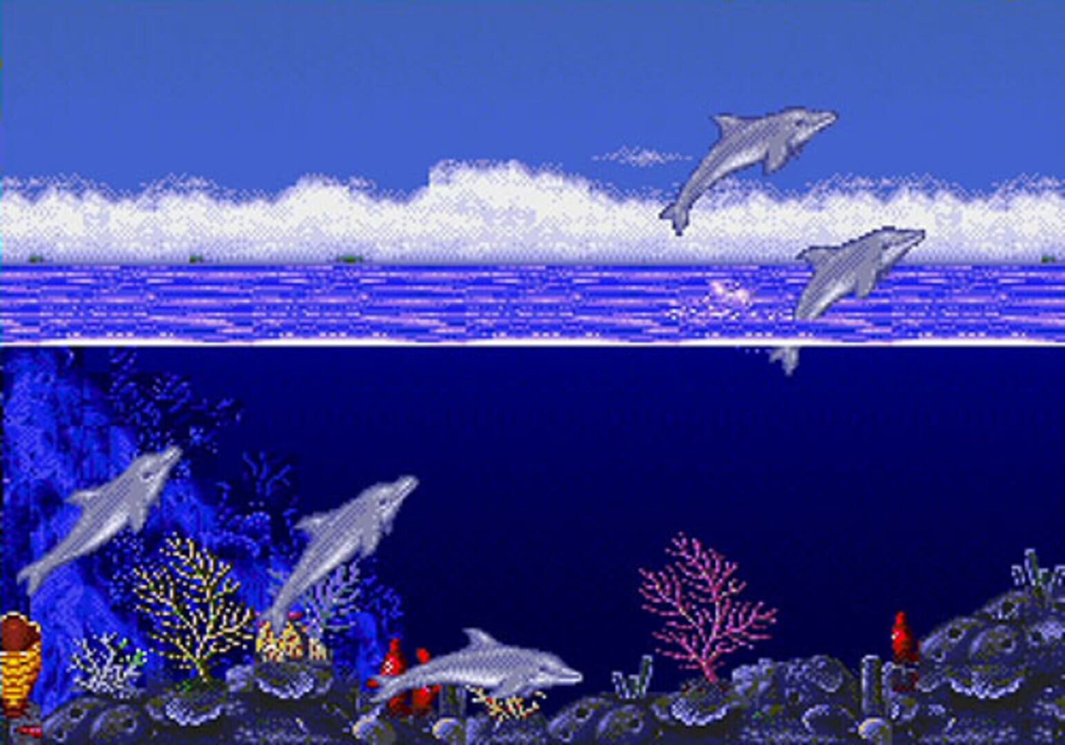 Ecco the Dolphin CD · 游戏截图