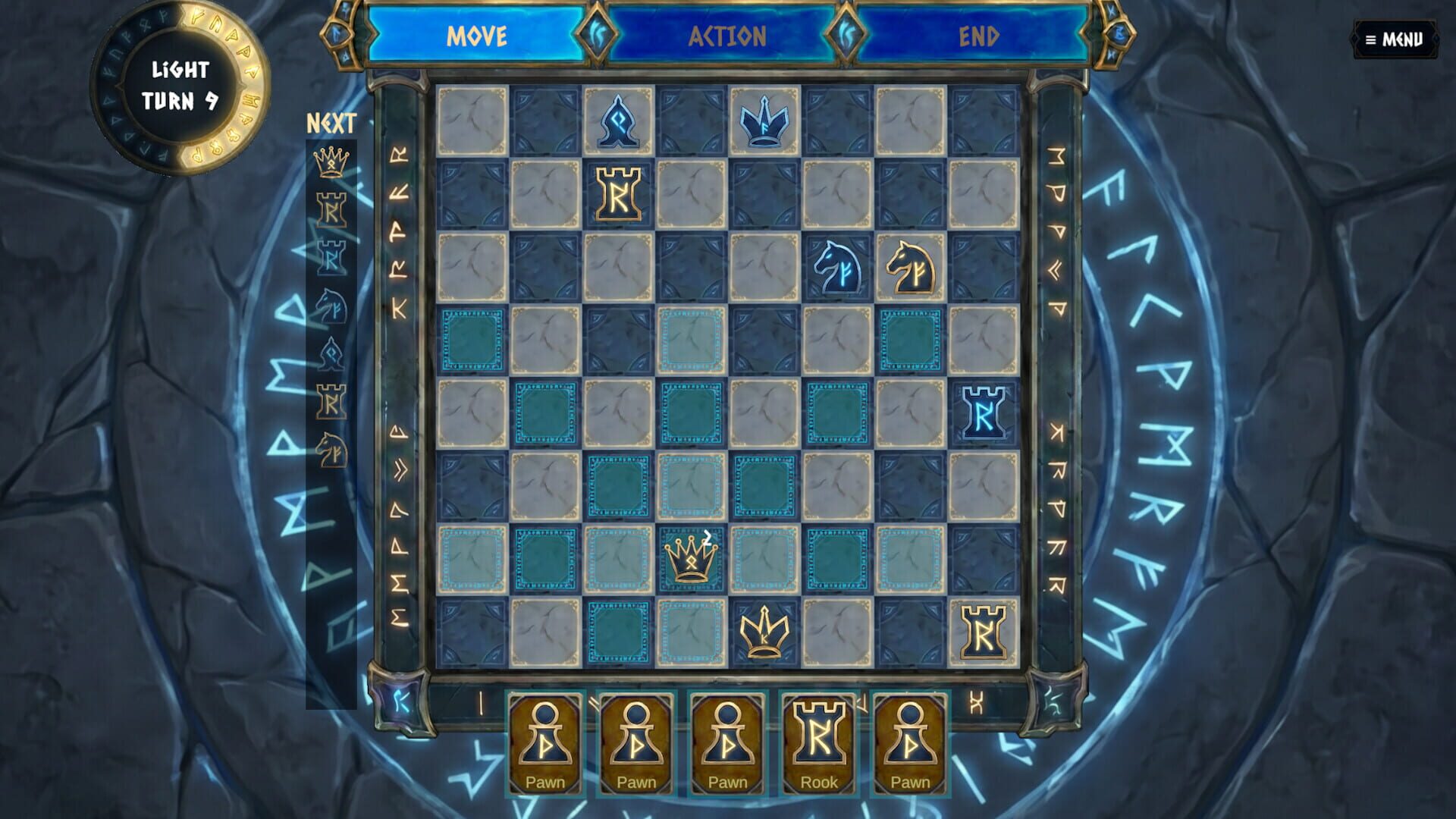 Odin's Chess - Screenshot