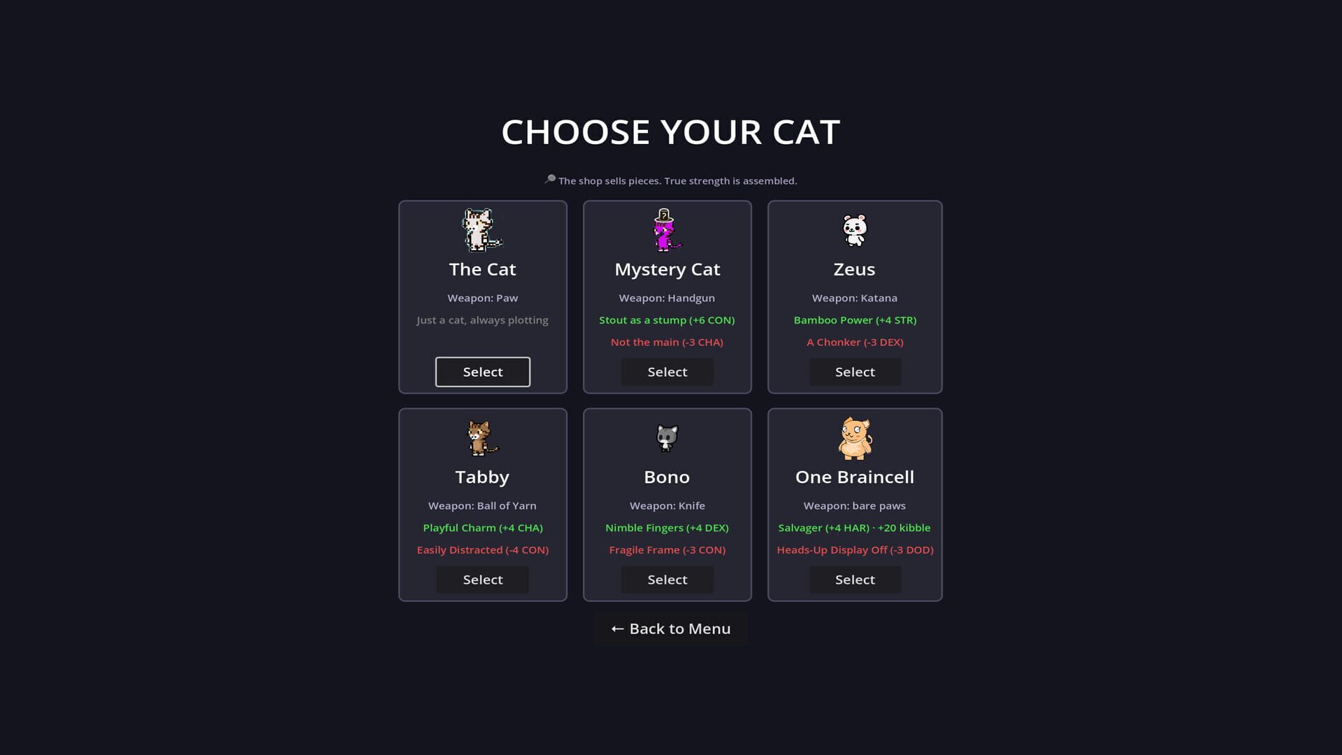 Purrvivors - Screenshot