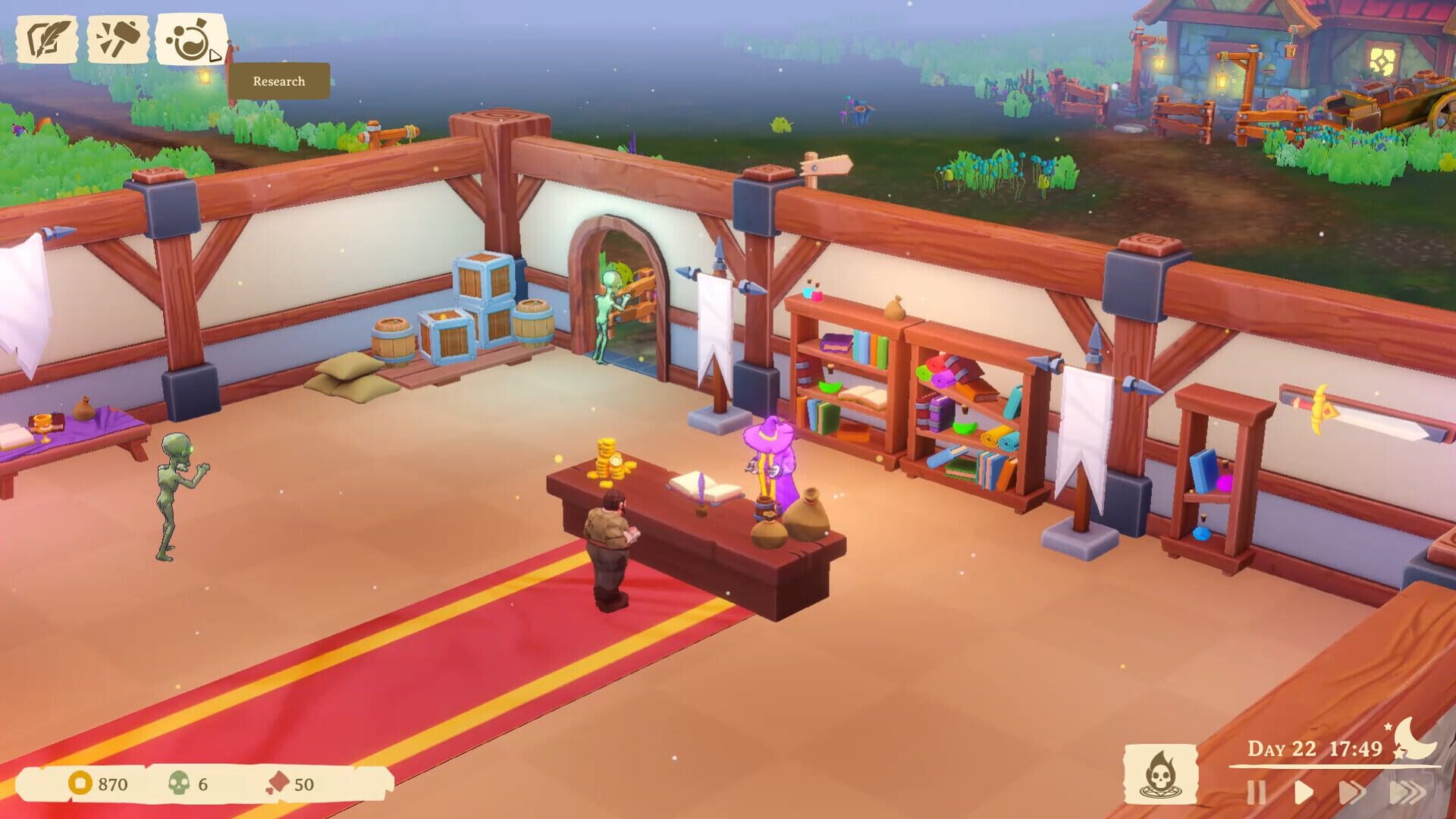 Necromancer's Workshop - Screenshot