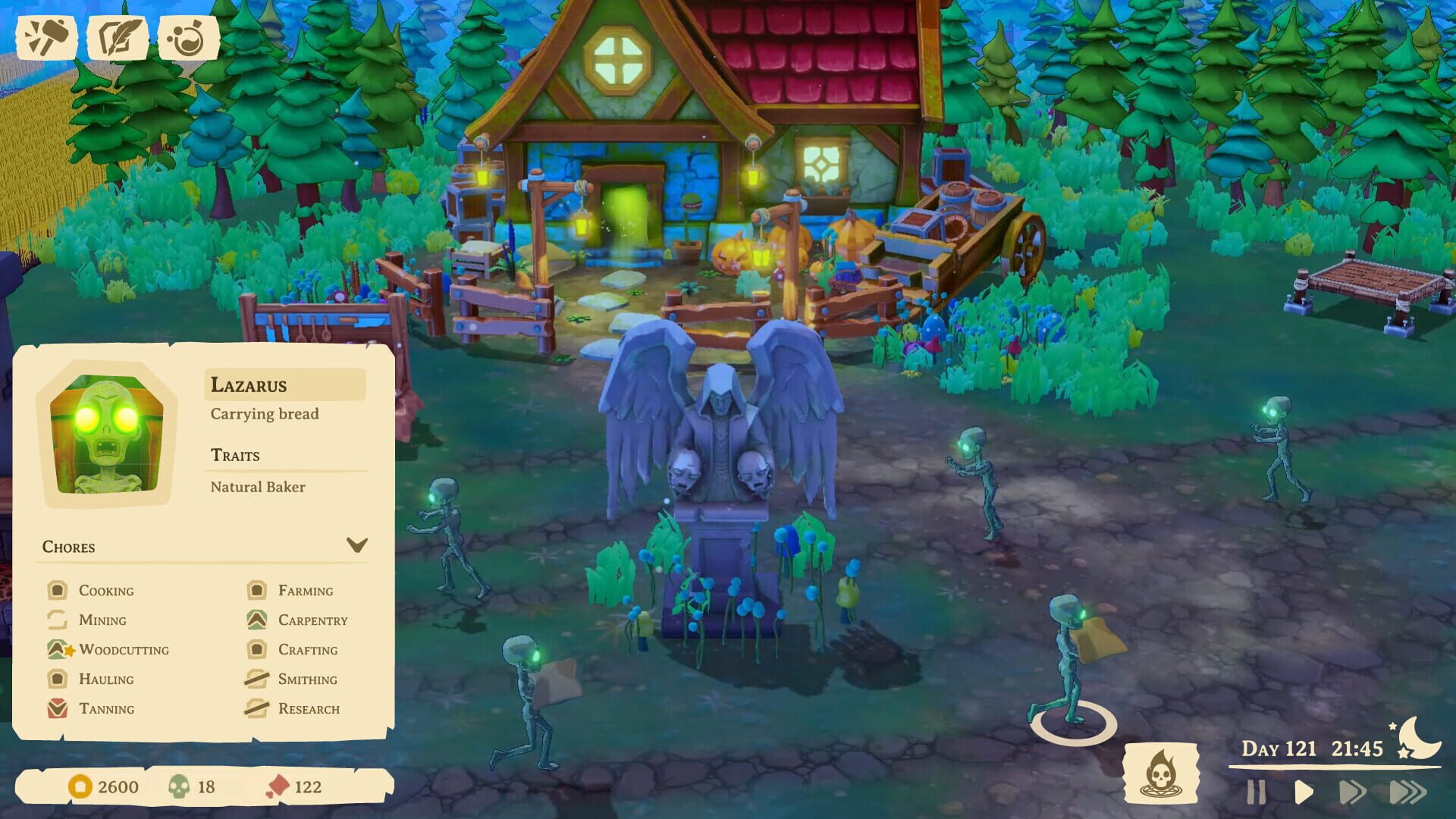 Necromancer's Workshop - Screenshot