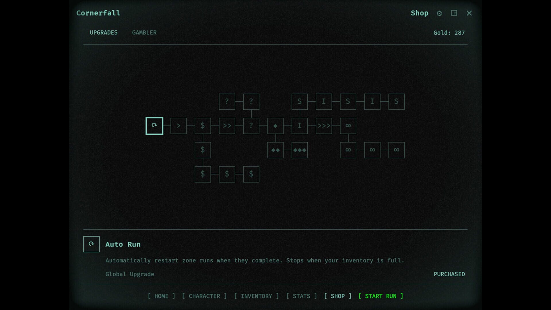 Cornerfall - Screenshot